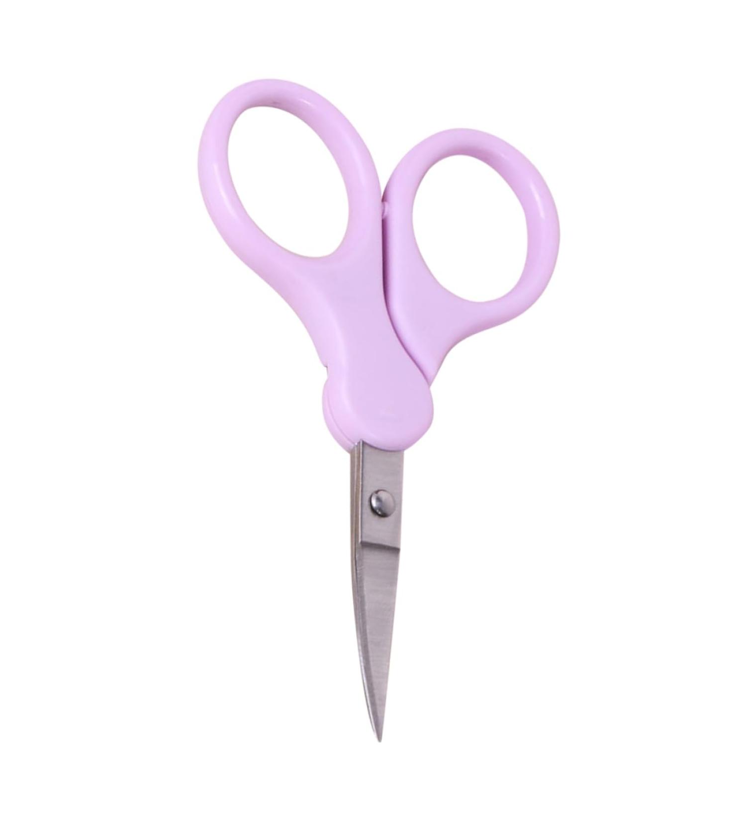NOLITOY Mustache Trimmer & Eyebrow Scissors - Stainless Steel Beauty Shears for Precision Grooming | Small Metal Scissors for Men & Women - Buy Online on SooperMarket.com