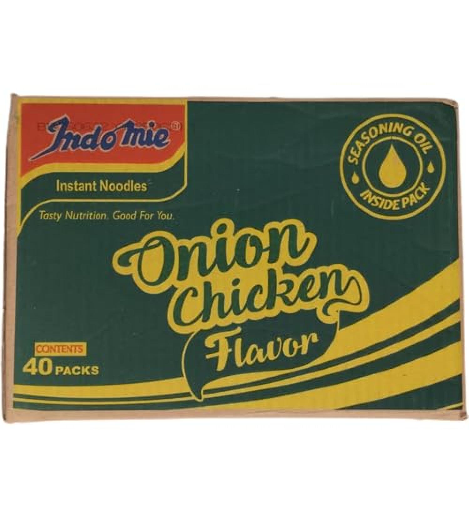 Indomie Onion Noodles Nigerian Noodles (Pack of 40)