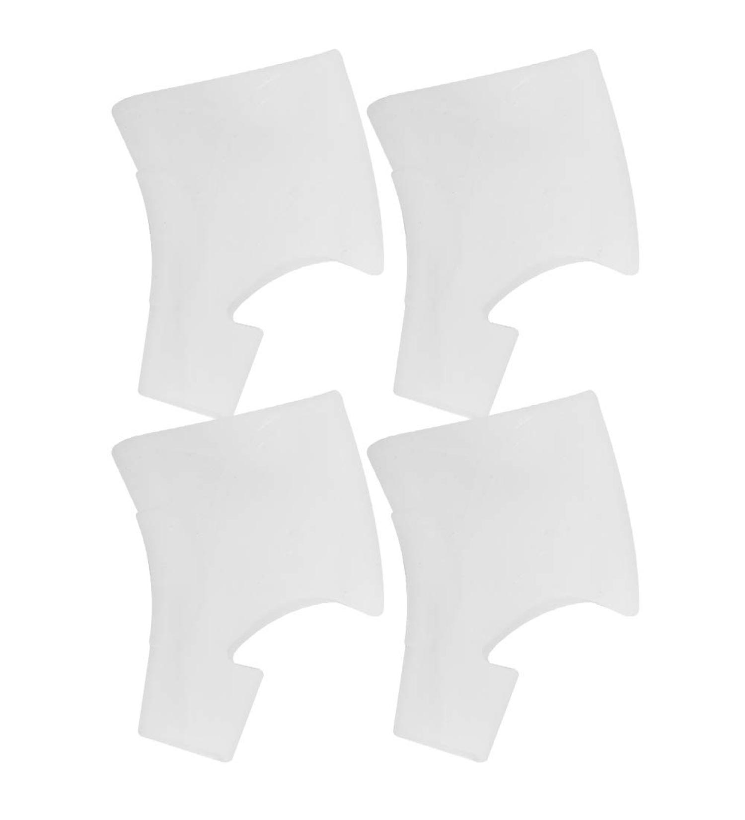 Schellen 2 Pairs Bunion Corrector for Women and Men - Pain Relief Silicone Splint and Sleeve (White) - Buy Online on SooperMarket.com