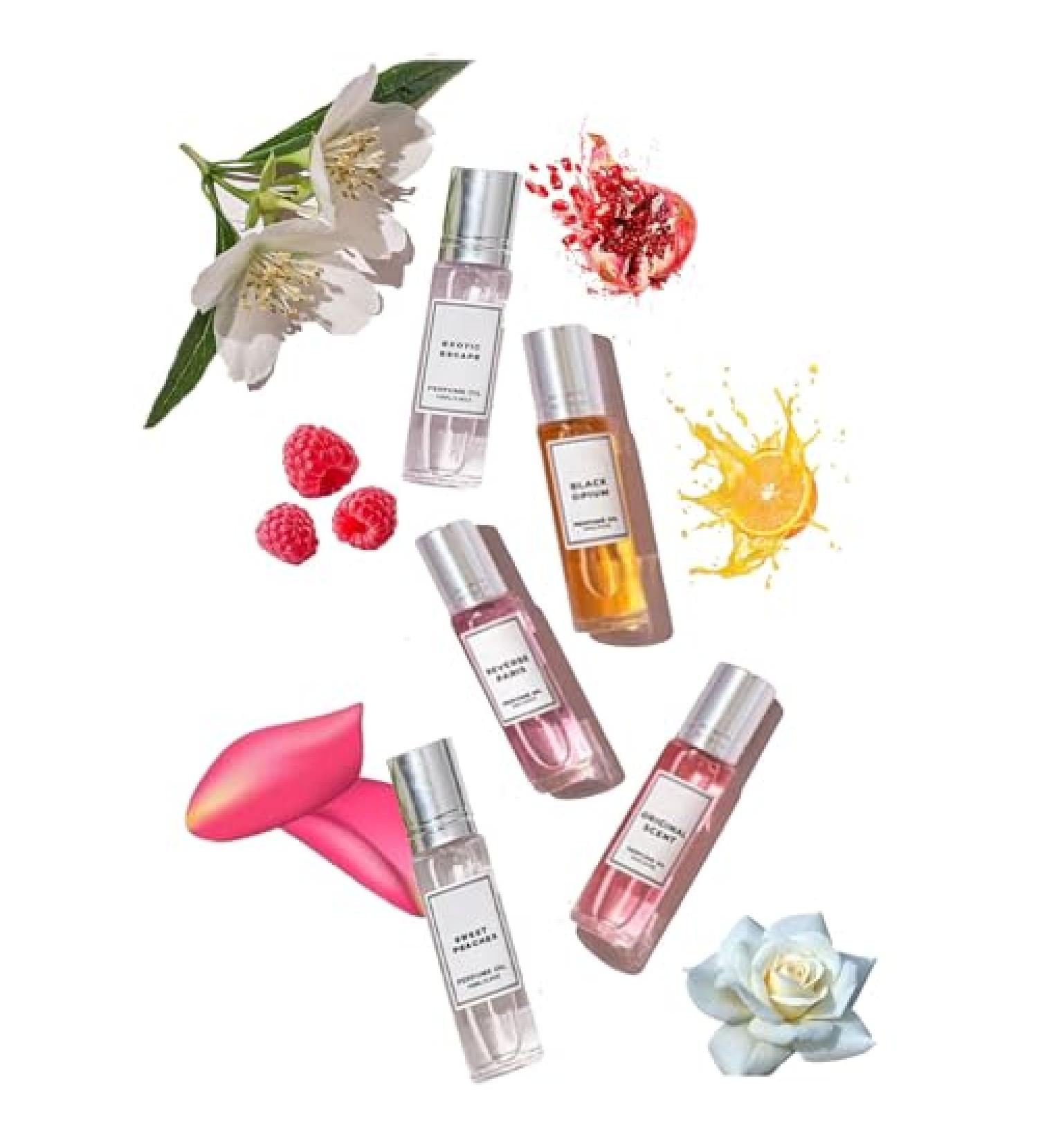 Pheromone Perfume Collection Pheromone Perfume Scent Perfume Roll-On Pheromone Perfume Collection (1 Set / 5 Pcs) - Buy Online on SooperMarket.com