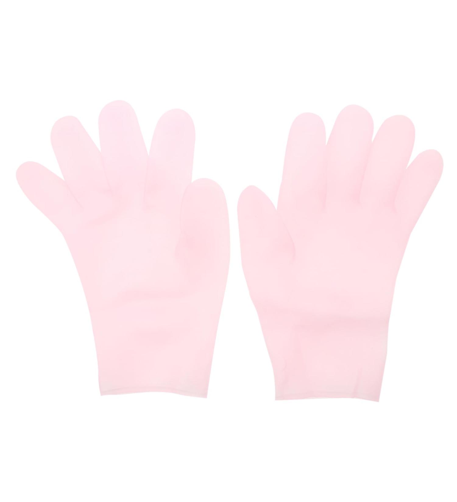 minkissy 3 Pairs Moisturizing Gloves Hands Night Mittens Exfoliating Glove Gloves Overnight Night Gloves Cream Gloves Softening Grade Anti-Wrinkle Gloves Spa Sebs Pink - Buy Online on SooperMarket.com