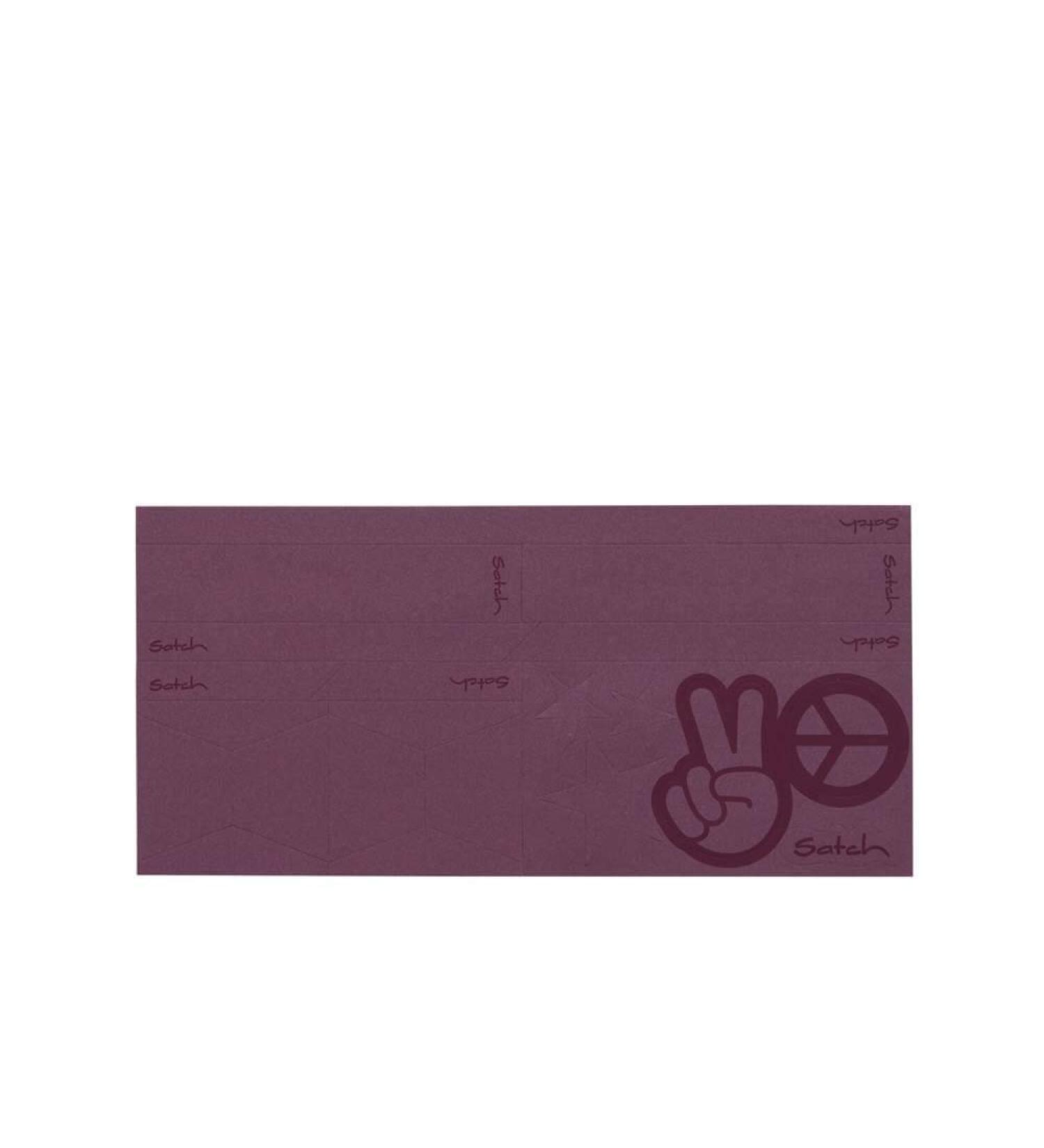 Satch Reflective Sticker Set - Youth Unisex Purple - 7 Self-Adhesive Removable Highly Reflective Stickers for Safety - Buy Online on SooperMarket.com