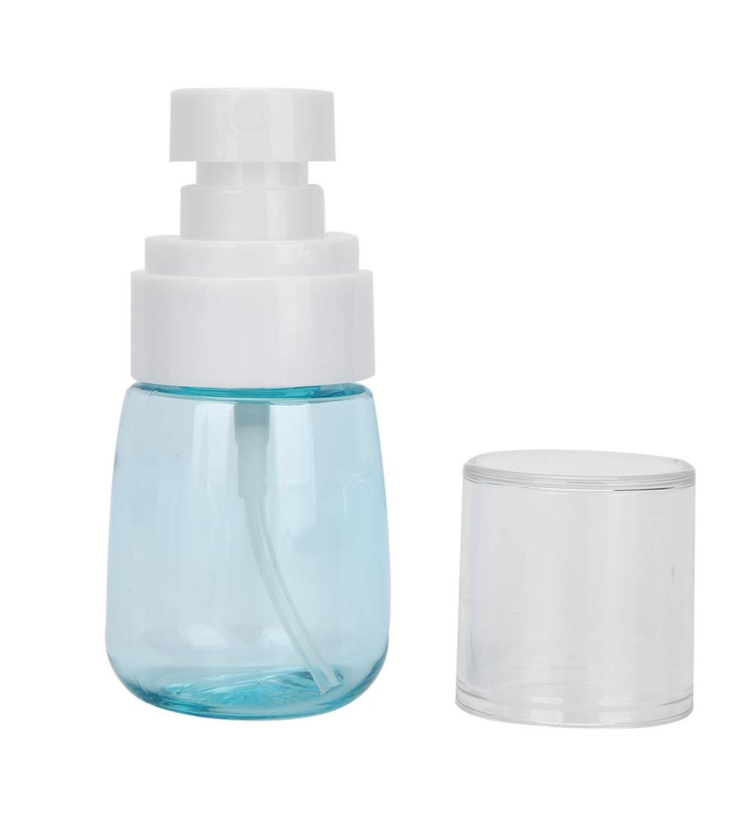 Verdant Touch Makeup Container Bottle 30ml Travel Spray Bottle Refillable Pump Atomizer for Perfume Toner Blue Cosmetic Container - Buy Online on SooperMarket.com