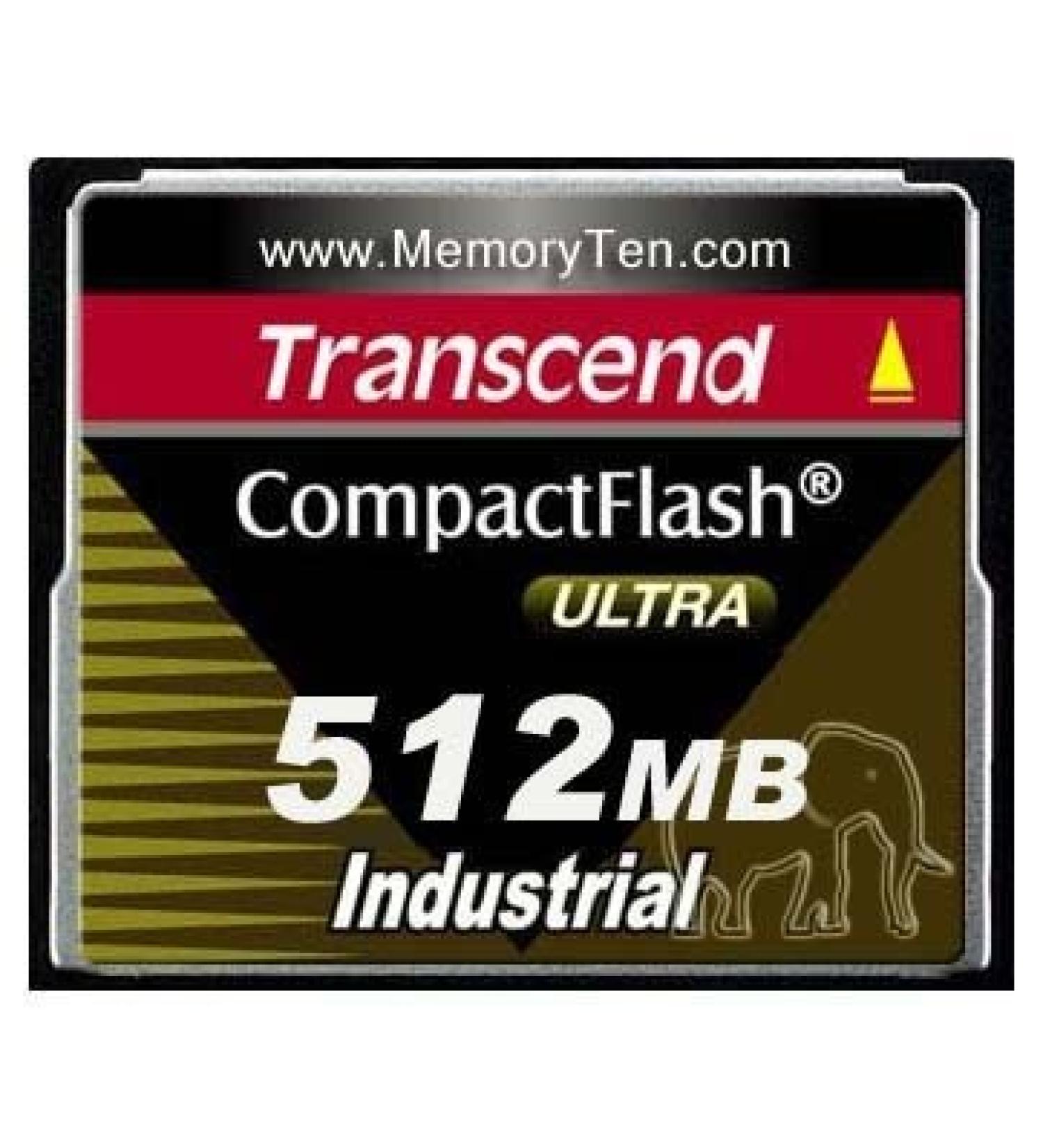 Transcend 512MB CF Industrial 100X Compact Flash Card (UDMA4 Mode) - Transcend 512MB CF Industrial 100X Compact Flash Card (UDMA4 Mode)