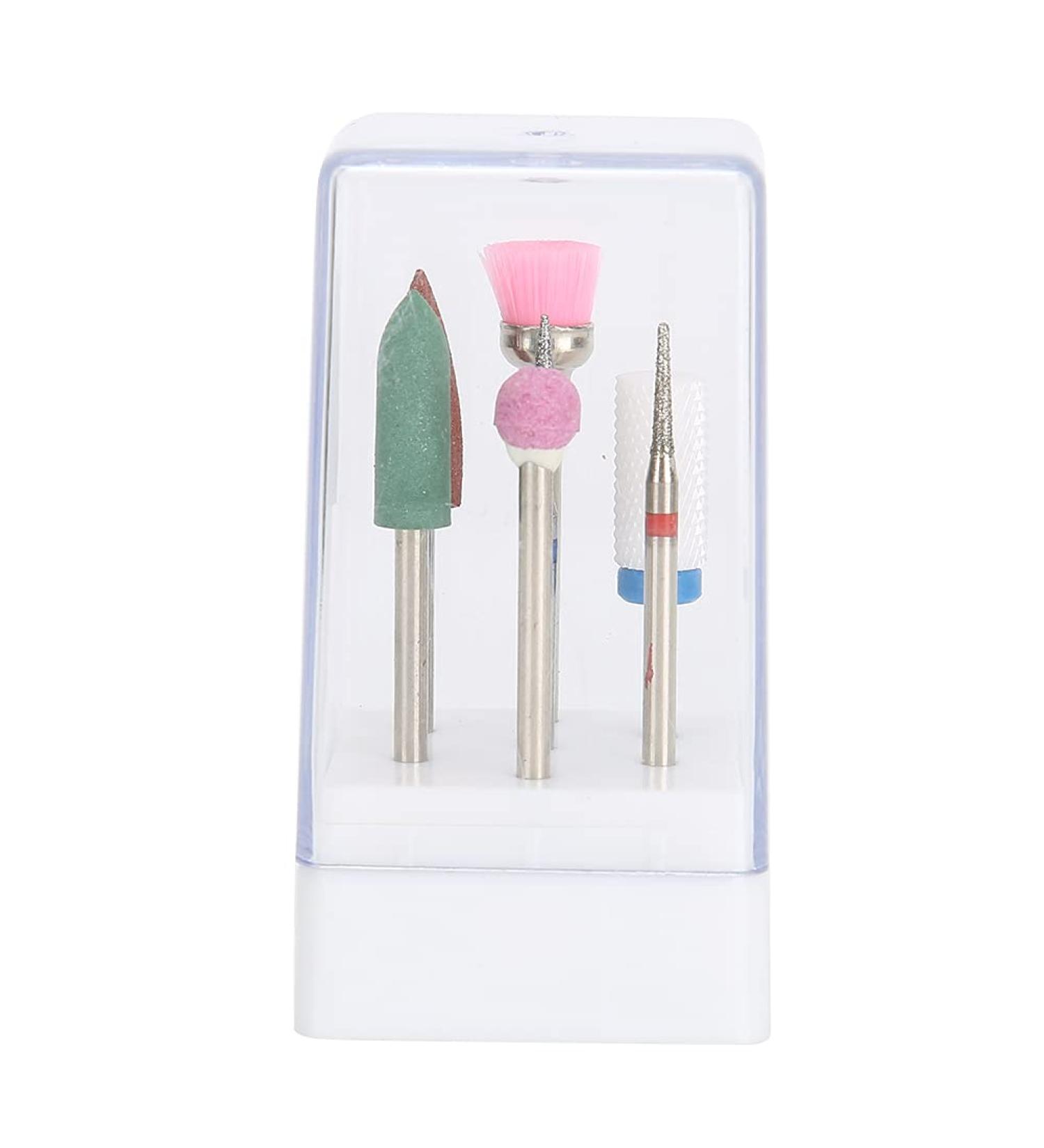 LANTRO JS Electric Nail Drill Bits - Perfect for Manicure Polishing and Grinding - Buy Online on SooperMarket.com