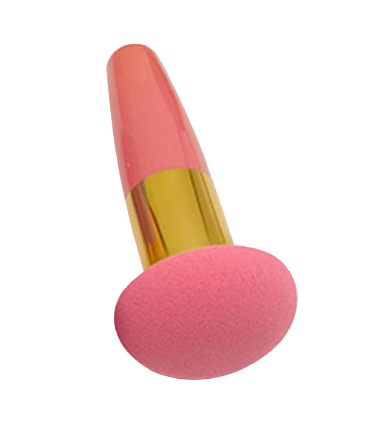 FOYTOKI Beauty Egg Brush Pen Make up Sponges Foundation Sponges with Handle Foundation Sponge Makeup Sponges for Concealer Blending Sponges for Makeup Sponges with Handle - Buy Online on SooperMarket.com