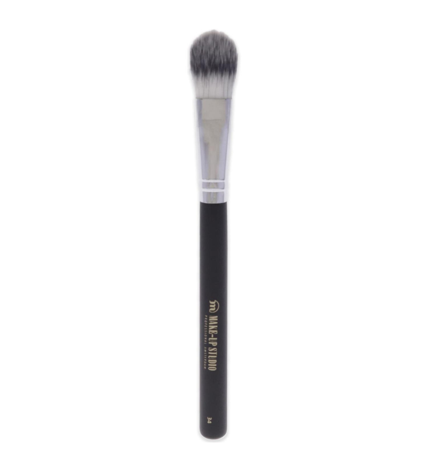 Foundation Brush Synthetic Hair - 34 Large for Women - 1 Pc Brush