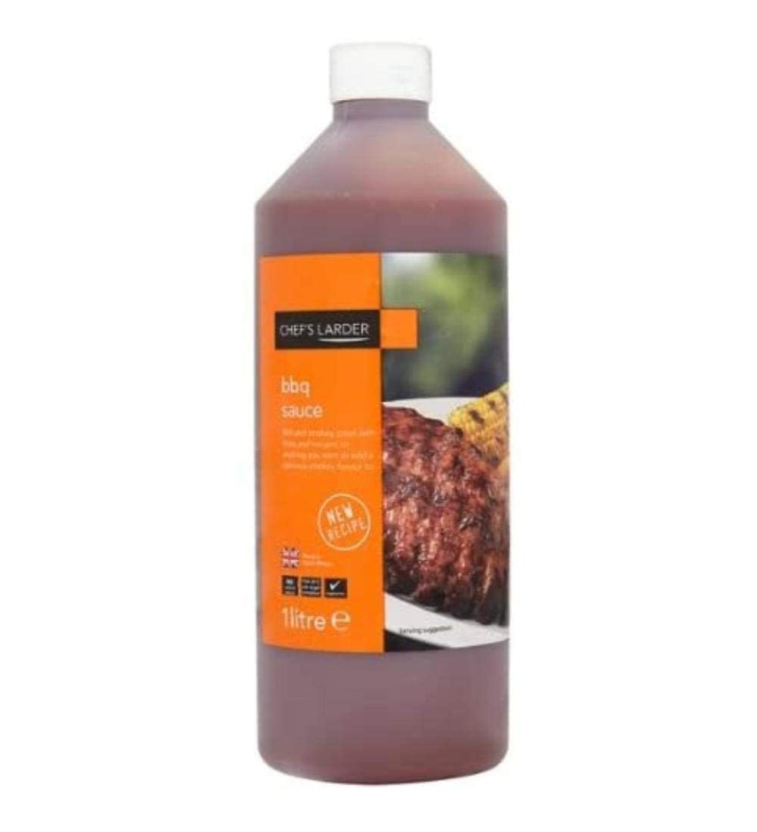 Chefs Larder BBQ Sauce 1L - Authentic Flavor for Grilling & BBQ - Buy Online on SooperMarket.com