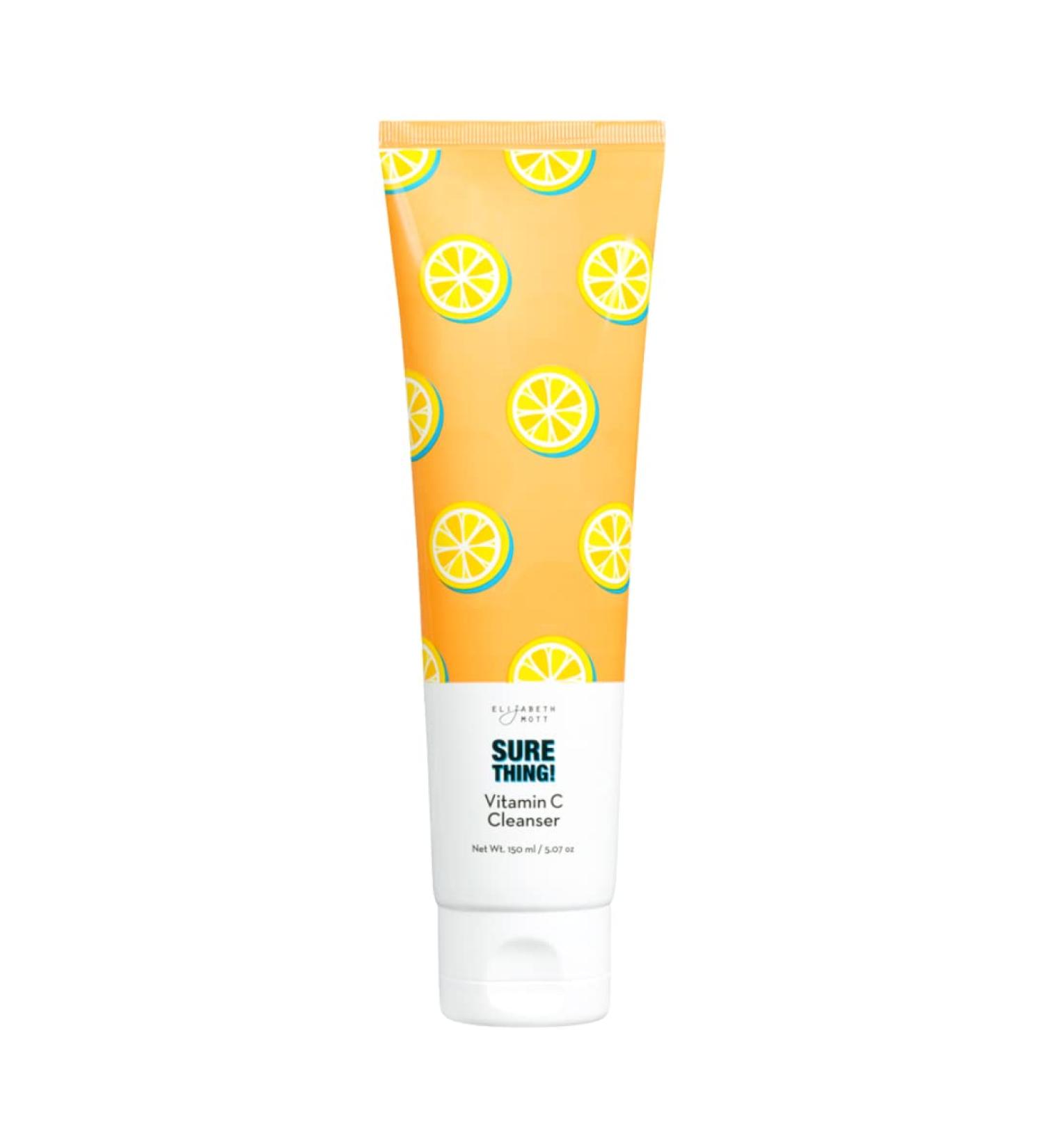 Elizabeth Mott Sure Thing! Vitamin C Cleanser 150ml - Cruelty-Free Gel Foaming Facial Cleanser - Buy Online on SooperMarket.com