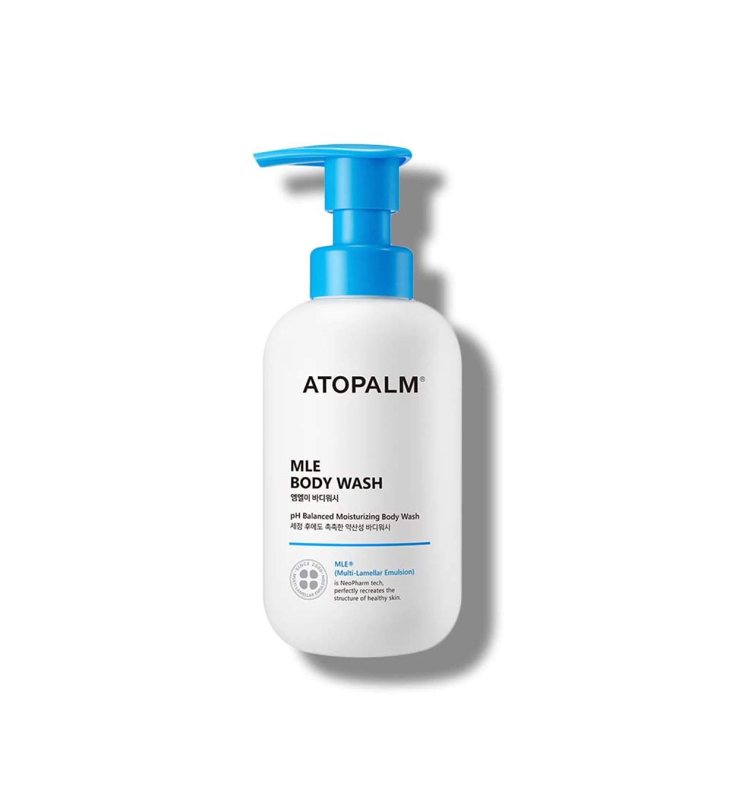 Shop ATOPALM MLE Body Wash 10.1 Fl. Oz - Gentle Hypoallergenic Cleanser for Dry Sensitive Skin Cica Extract Sulfate & Paraben-Free | K-Beauty - Buy Online on SooperMarket.com