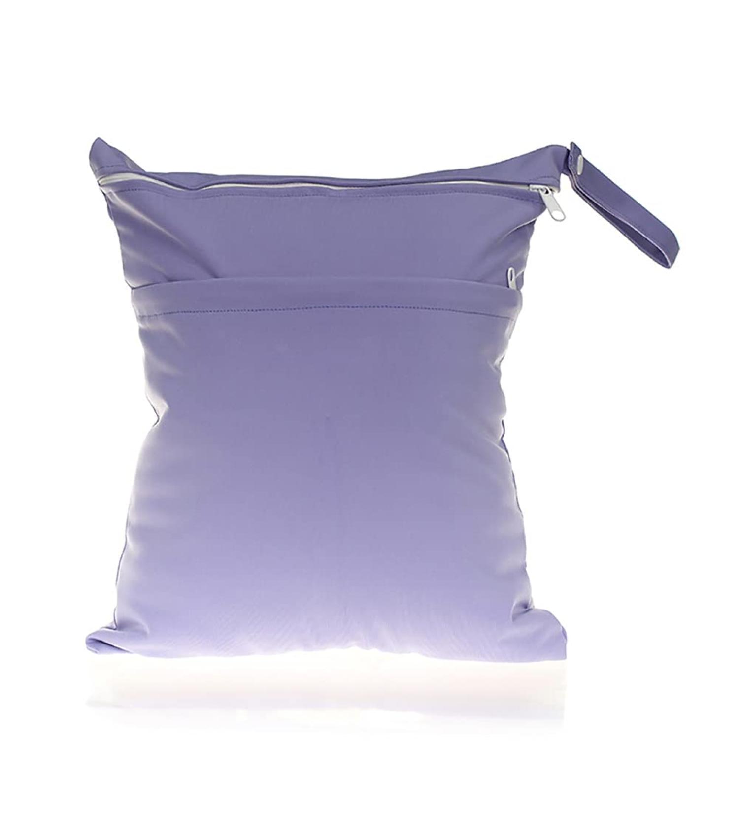 Egurs Reusable Wet Bag - Eco-Friendly Diaper Bag for Baby Diapers & Dirty Clothes - Purple - Buy Online on SooperMarket.com