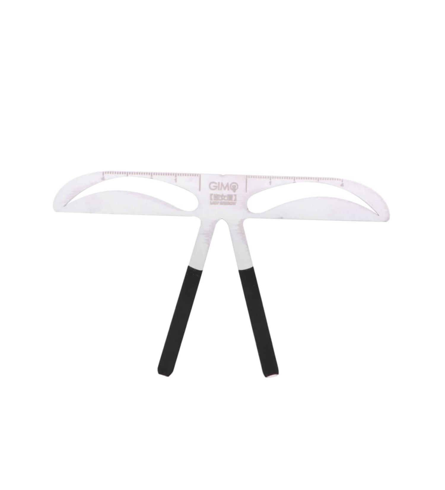 Angoily Eyebrow Shaper Kit for Women Eyes Eyebrow Ruler Stencil Template Eyebrow Trimming Balance Ruler - Buy Online on SooperMarket.com