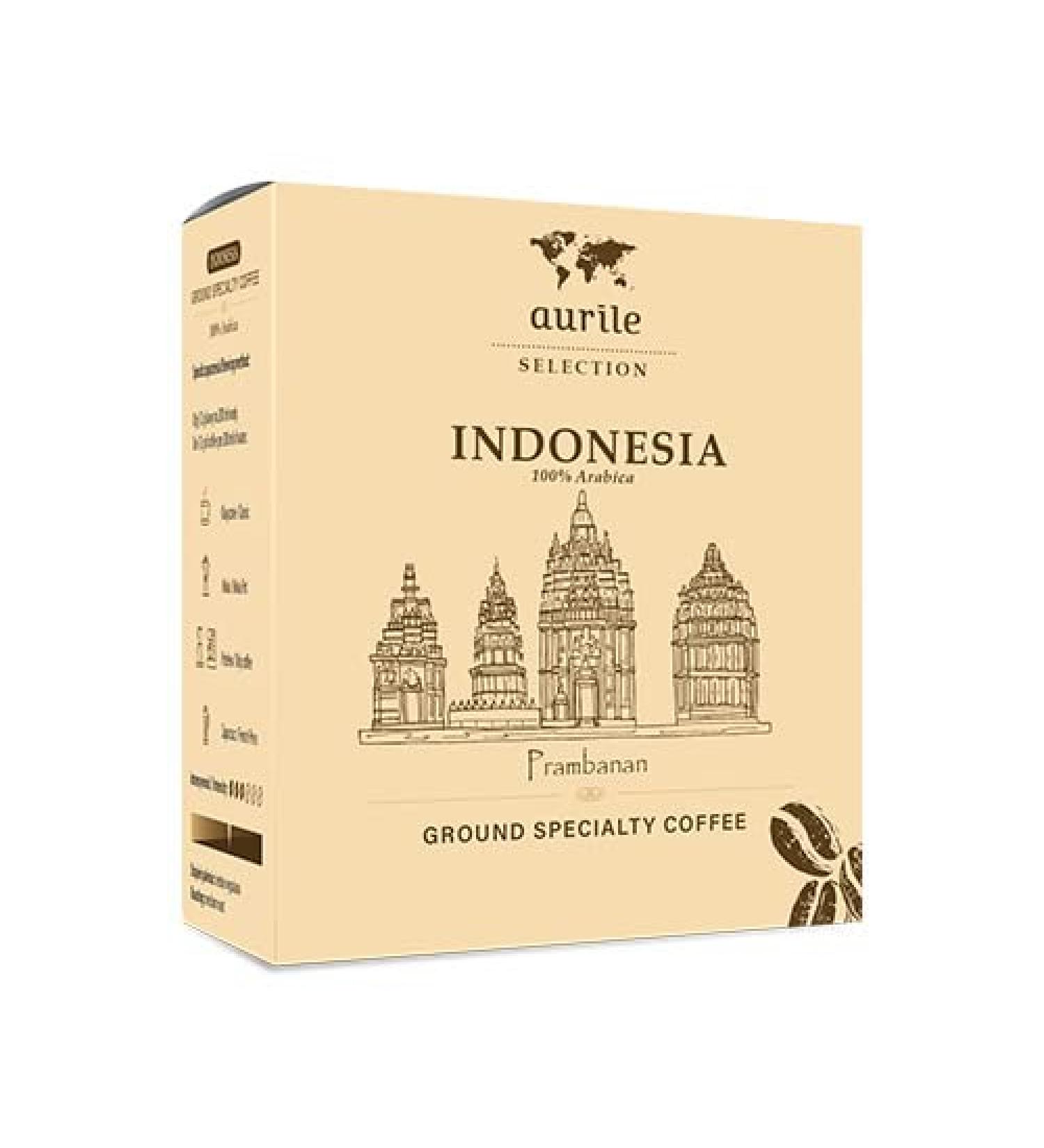 AURILE Indonesia Ground Specialty Coffee 100% Arabica 125g