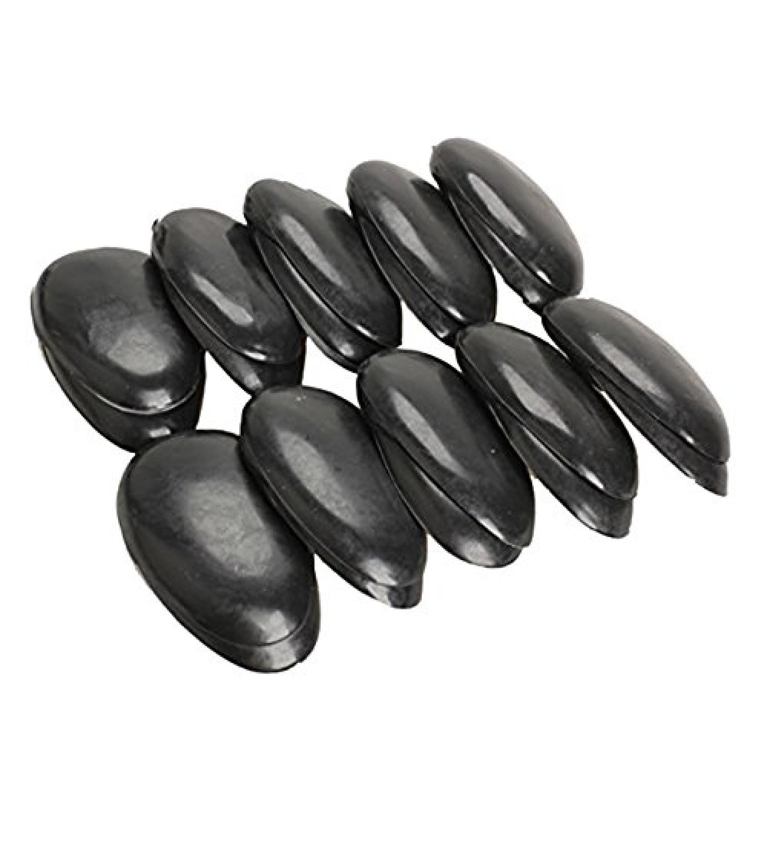 10 Pairs Black Plastic Hair Coloring Ear Covers - Salon Quality Shields - Buy Online on SooperMarket.com