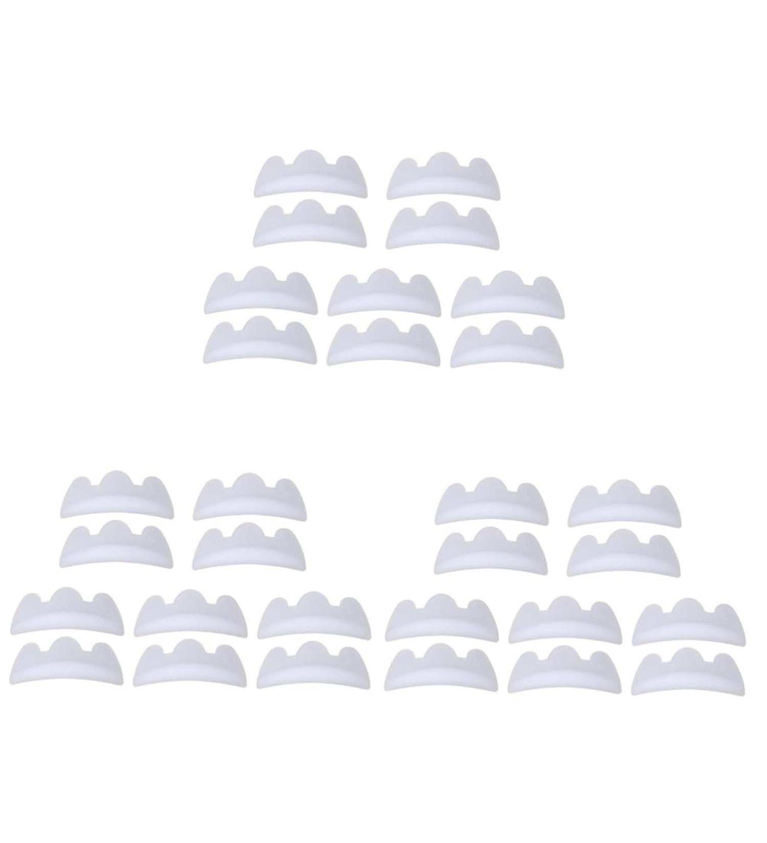NOLITOY 15 Pairs Lash Extension Glue Pad Kit | Makeup Glue Pad Mold & Replacement Pads for Lash Lift - Protect Your Eyelashes - Buy Online on SooperMarket.com