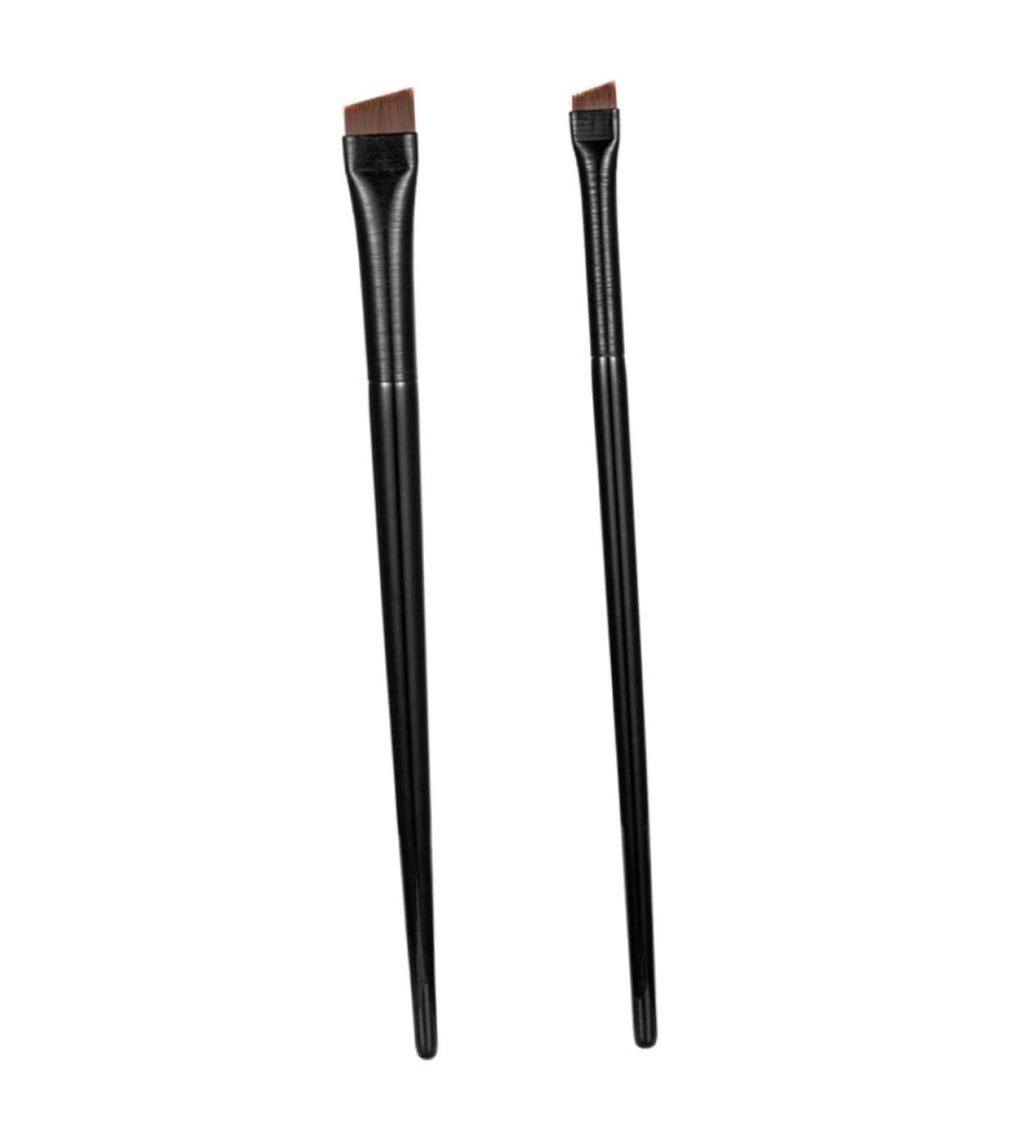 FOYTOKI 3 Sets Eyeliner Brush Makeup Brush Eye Liner Wands Flat Eyebrow Brush Ear Black Wood - Buy Online on SooperMarket.com