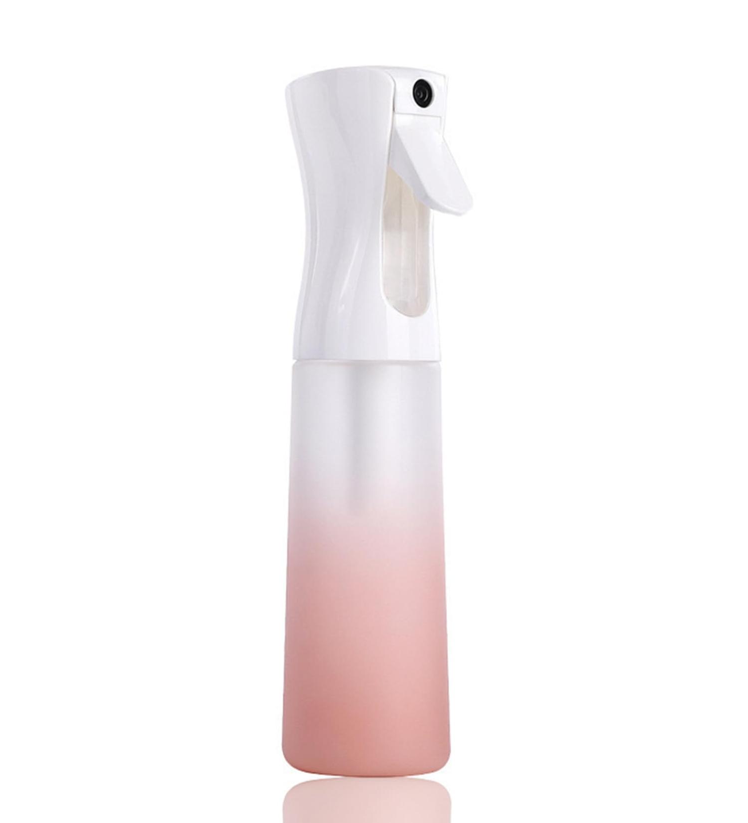 Toionmm 300ml Pink Continuous Spray Bottle - Ultra Fine Manure Spray for Hair Styling Plants & Cleaning - Safe Outlet Design - Buy Online on SooperMarket.com