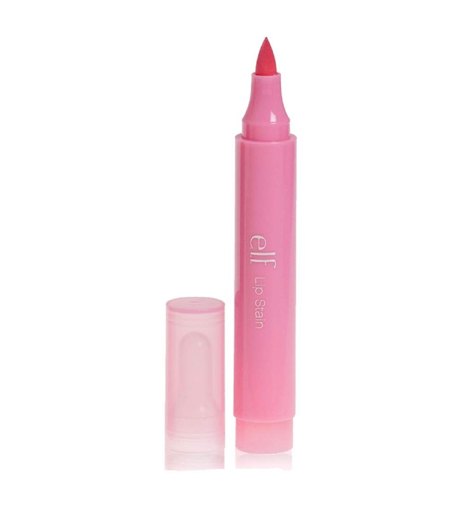 e.l.f. Lip Stain Pink Petal 0.08oz - Long-Lasting Lip Color for a Natural Pink Flush - Pack of 1 - Buy Online on SooperMarket.com