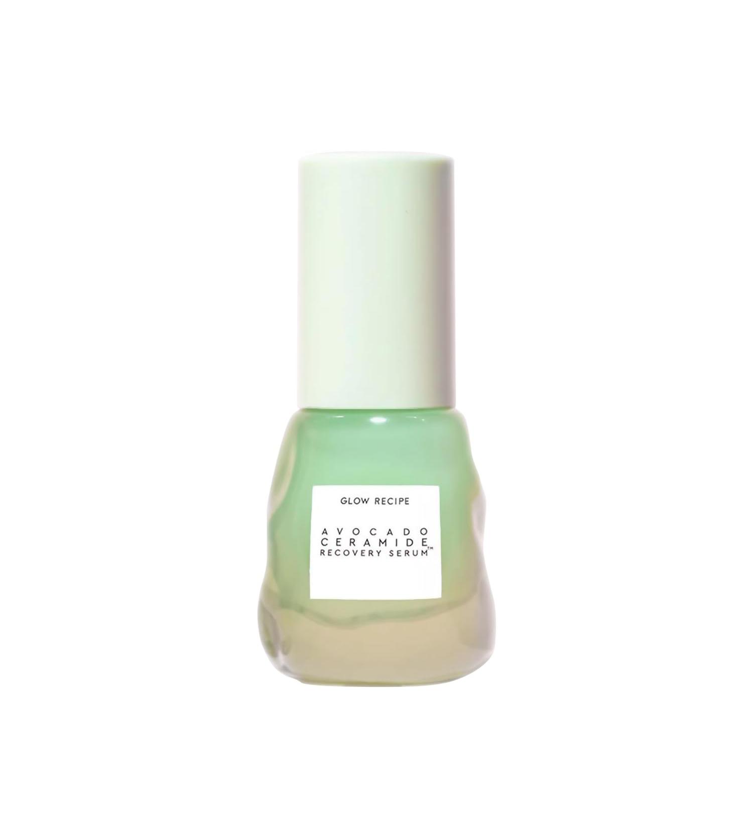 Glow Recipe Avocado Ceramide Serum - Hydrating Face Serum for Women & Men - Redness Relief Dry Skin & Skin Barrier Repair - Lightweight Milky Texture for Sensitive Skin (15 ml) - Buy Online on SooperMarket.com
