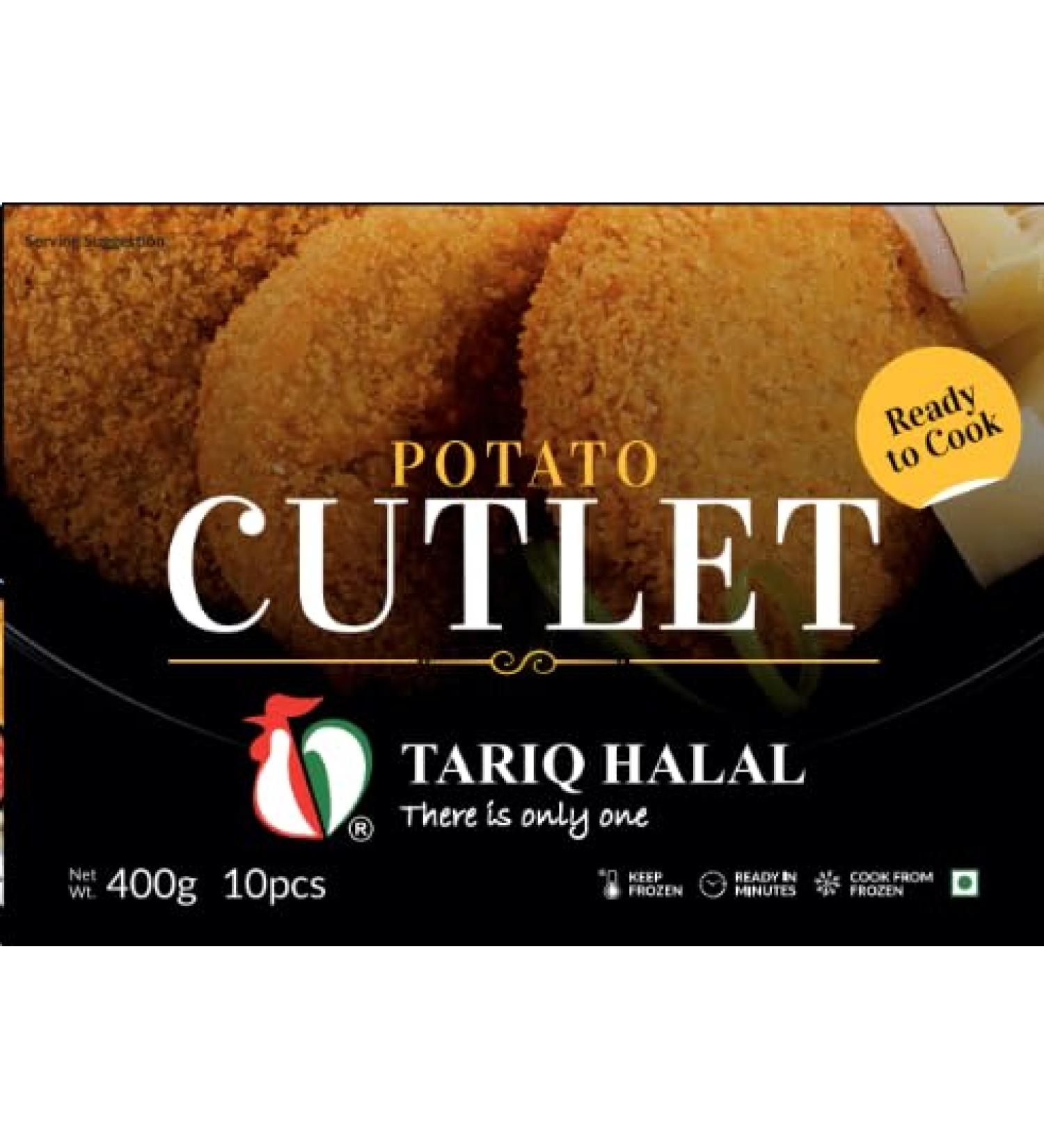 Tariq Halal Potato Cutlet (400g x 10)