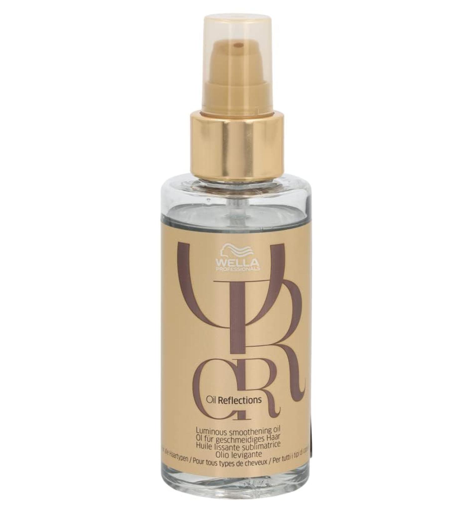 Wella Professionals Oil Reflections - Conditioning Hair Oil with Chamomile Oil and White Tea Extracts - Regenerating Hair Care for Smooth and Shiny Hair - 100 ml Haar l Normal