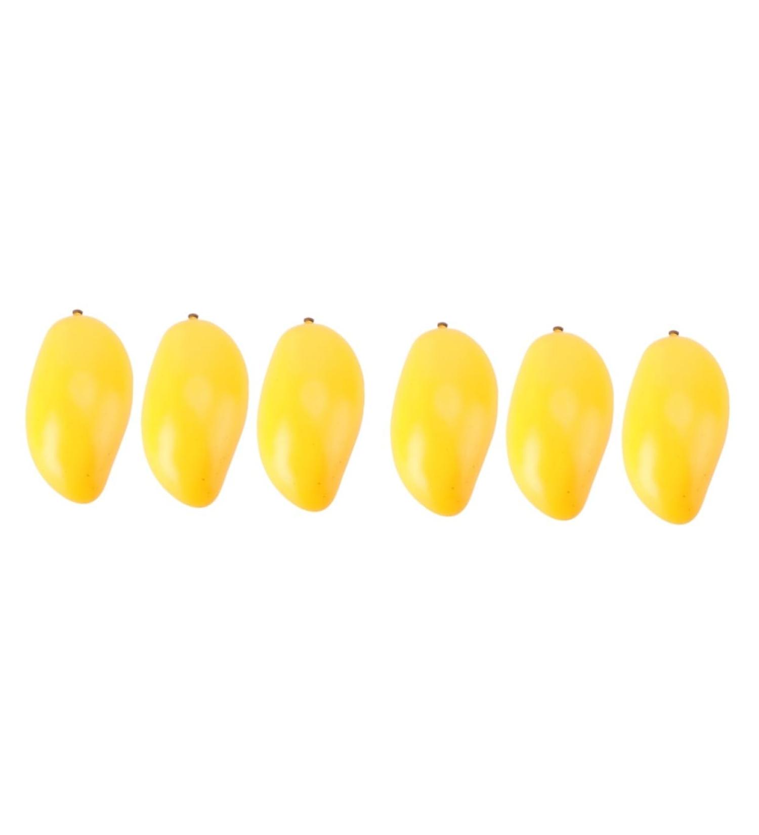 HOMSFOU 6 Pcs Fake Fruit Fruit Model Model Fruit Ornament Fruit Desk Decorations Fruit Photography Props Decor for Kitchen Simulated Fruit Creative Playthings Models Mango Toy Yellowx2pcs Mx2pcs - Buy Online on SooperMarket.com
