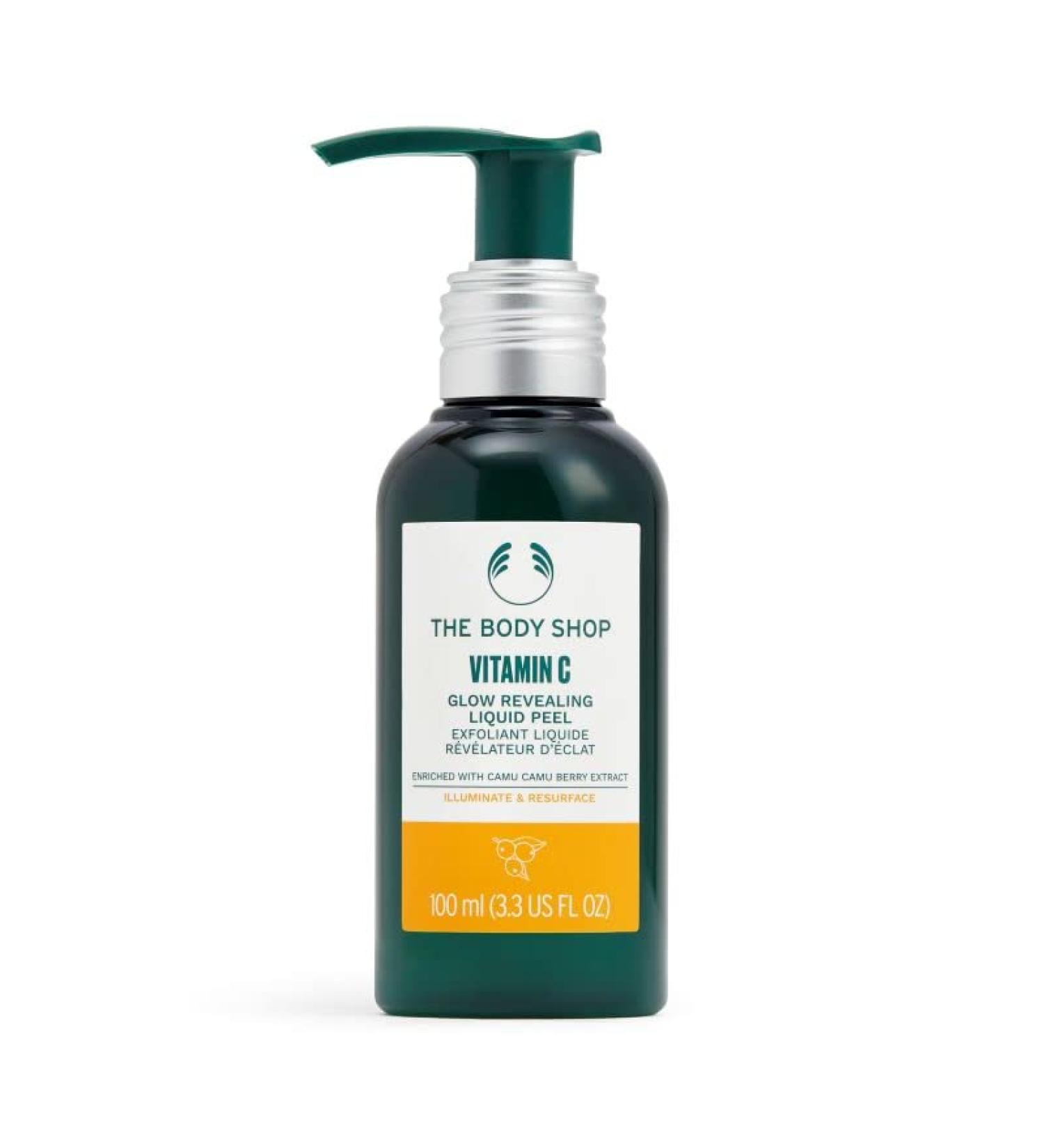 The Body Shop Vitamin C Liquid Peel 3.3 Fl Oz - Clear & Glow-Revealing - Buy Online on SooperMarket.com
