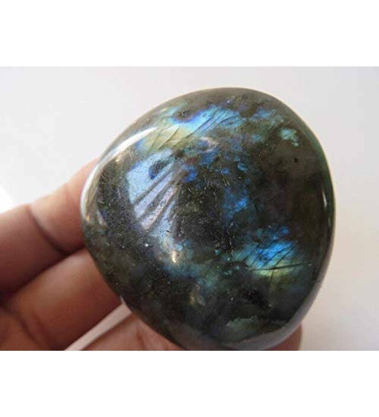 A Rare Natural Flash Labradorite Crystal Gem Stone Original Reiki 60g JZIGTDEM - Buy Online on SooperMarket.com
