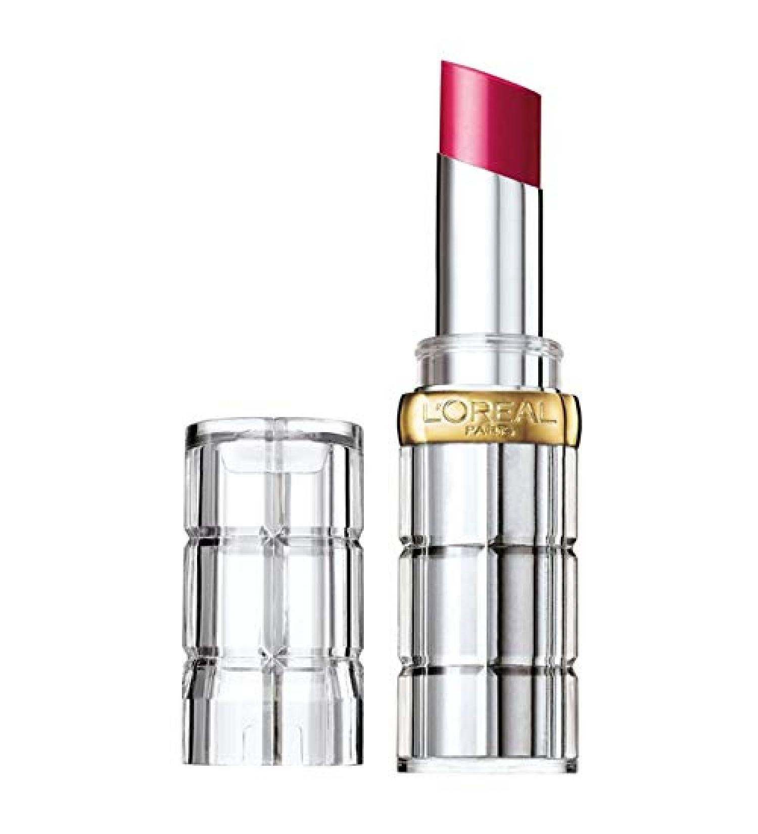 L'Oreal Paris Makeup Colour Riche Shine Lipstick, Glassy Garnet, 0.1 oz. 1 Count (Pack of 1) Glassy Garnet