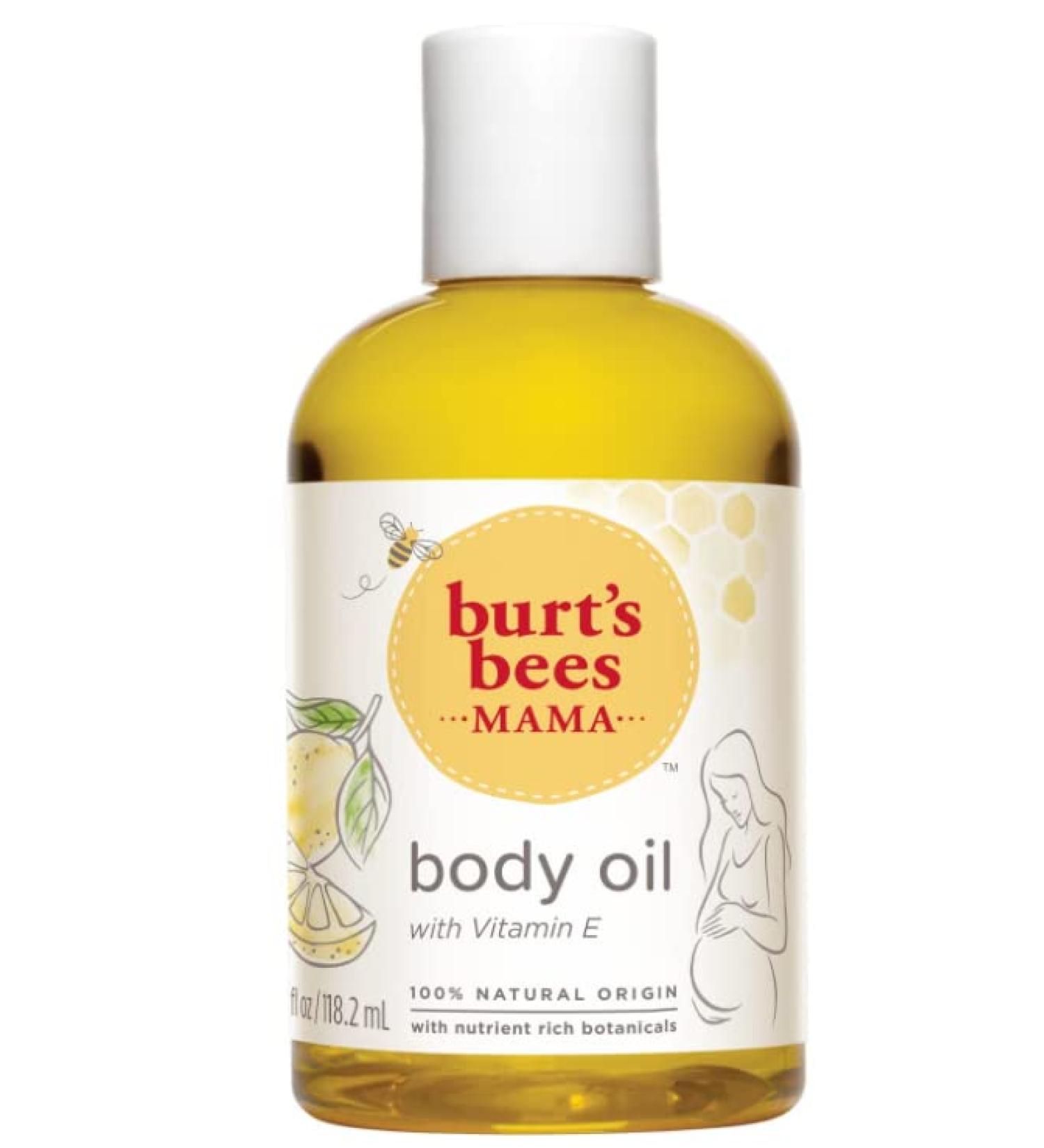 Burt's Bees Mama Bee Body Oil with Vitamin E 4 oz Bottles (2-Pack) - Buy Online on SooperMarket.com