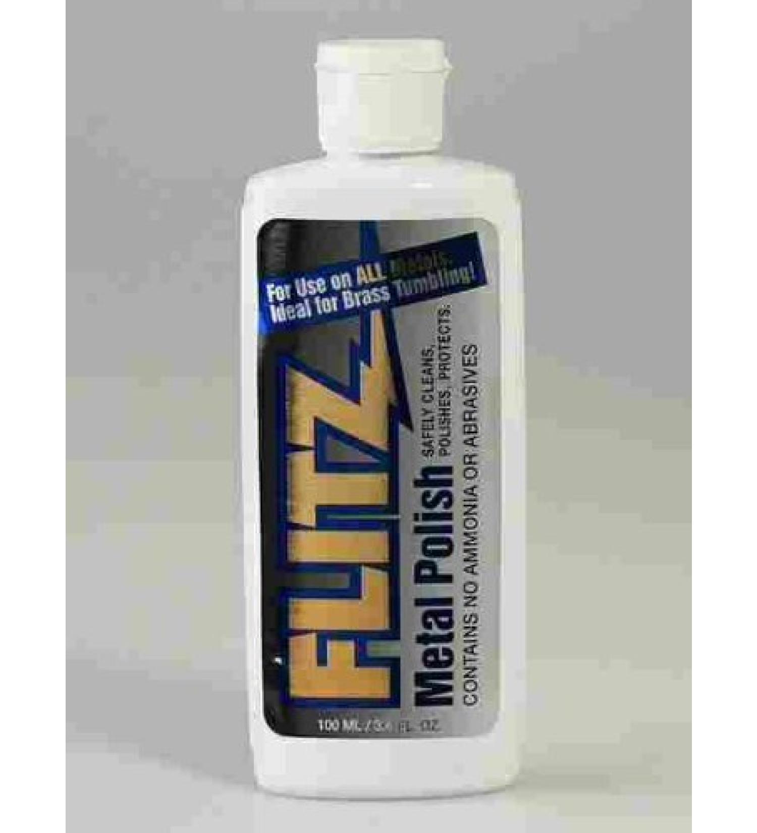Flitz No Scent Metal Polish 3.4 oz. Liquid