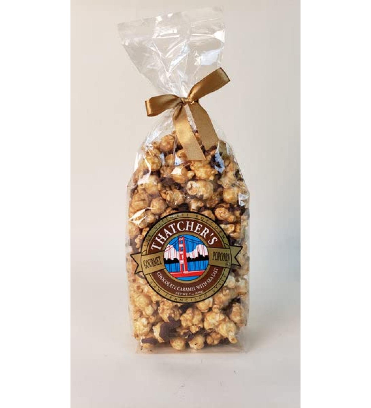 Thatcher's Gourmet Chocolate Caramel with Sea Salt 8oz - Decadent Sweet and Salty Treat - Buy Online on SooperMarket.com