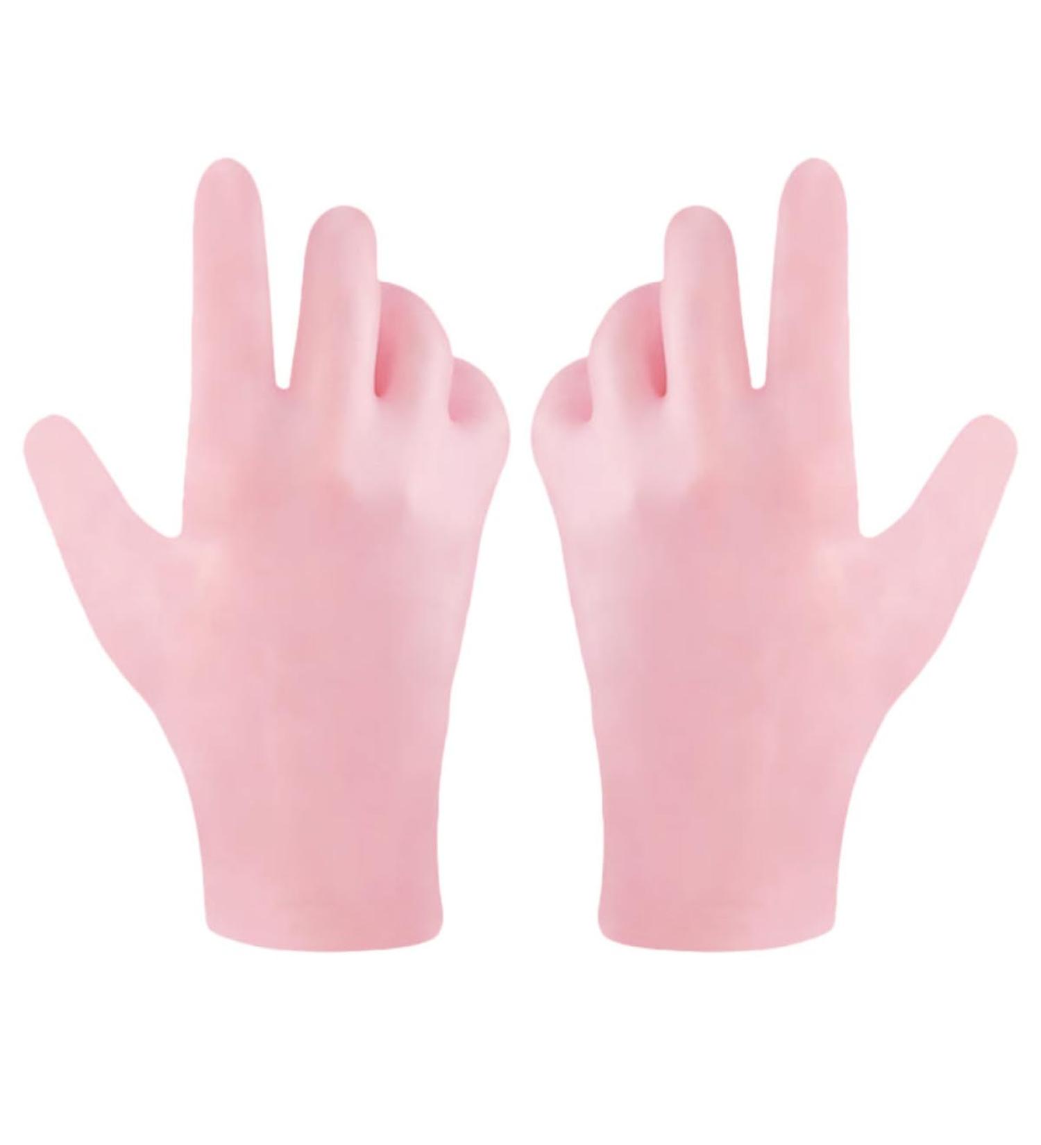 Healeved 1 Pair Whitening Moisturizing Gloves Dry Skin Gloves White Gloves Men Heel Moisturizing Gloves Cotton Gloves Mini Bottle Portable Lotion Dry Rough Skin Glove Sebs Soft Pink - Buy Online on SooperMarket.com