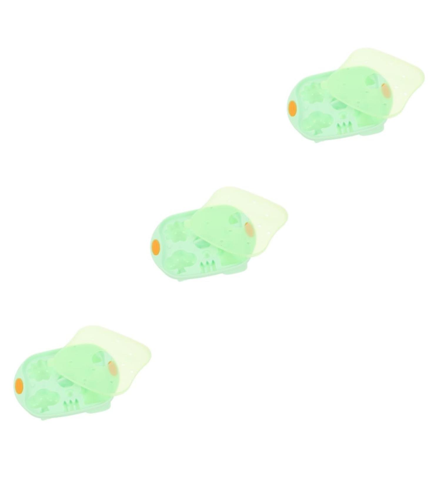 MAGICLULU Cookie Molds 3pcs Baking Tools Baby Silica Gel Flexible Decorate Milk Container 15X12X3cmx3pcs Greenx3pcs - Buy Online on SooperMarket.com
