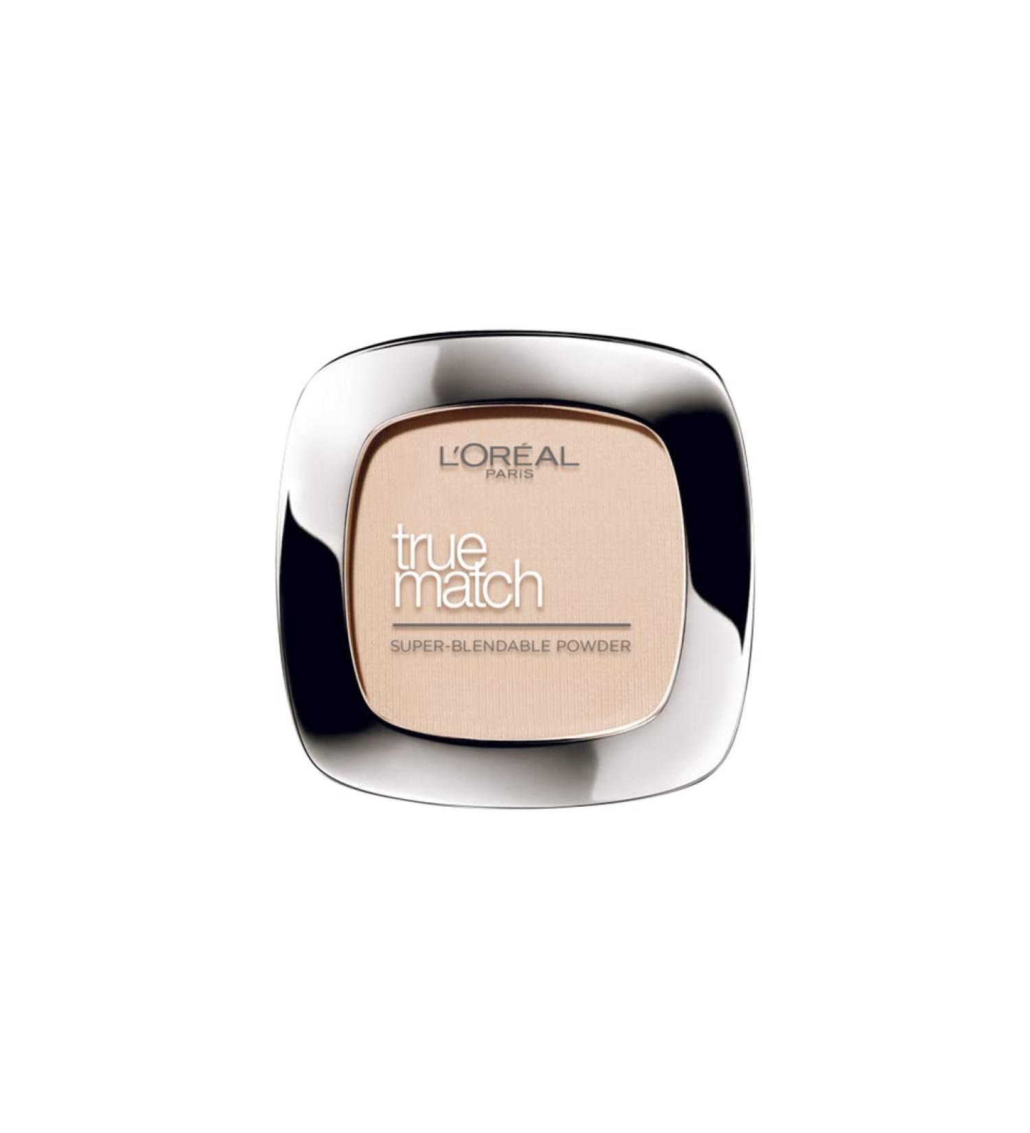 L'Or al Paris Powder Foundation Light Texture for a Flawless Finish True Match Pressed Powder Foundation 5W Golden Sand 5W - Golden Sand 9 g (Pack of 1) - Buy Online on SooperMarket.com