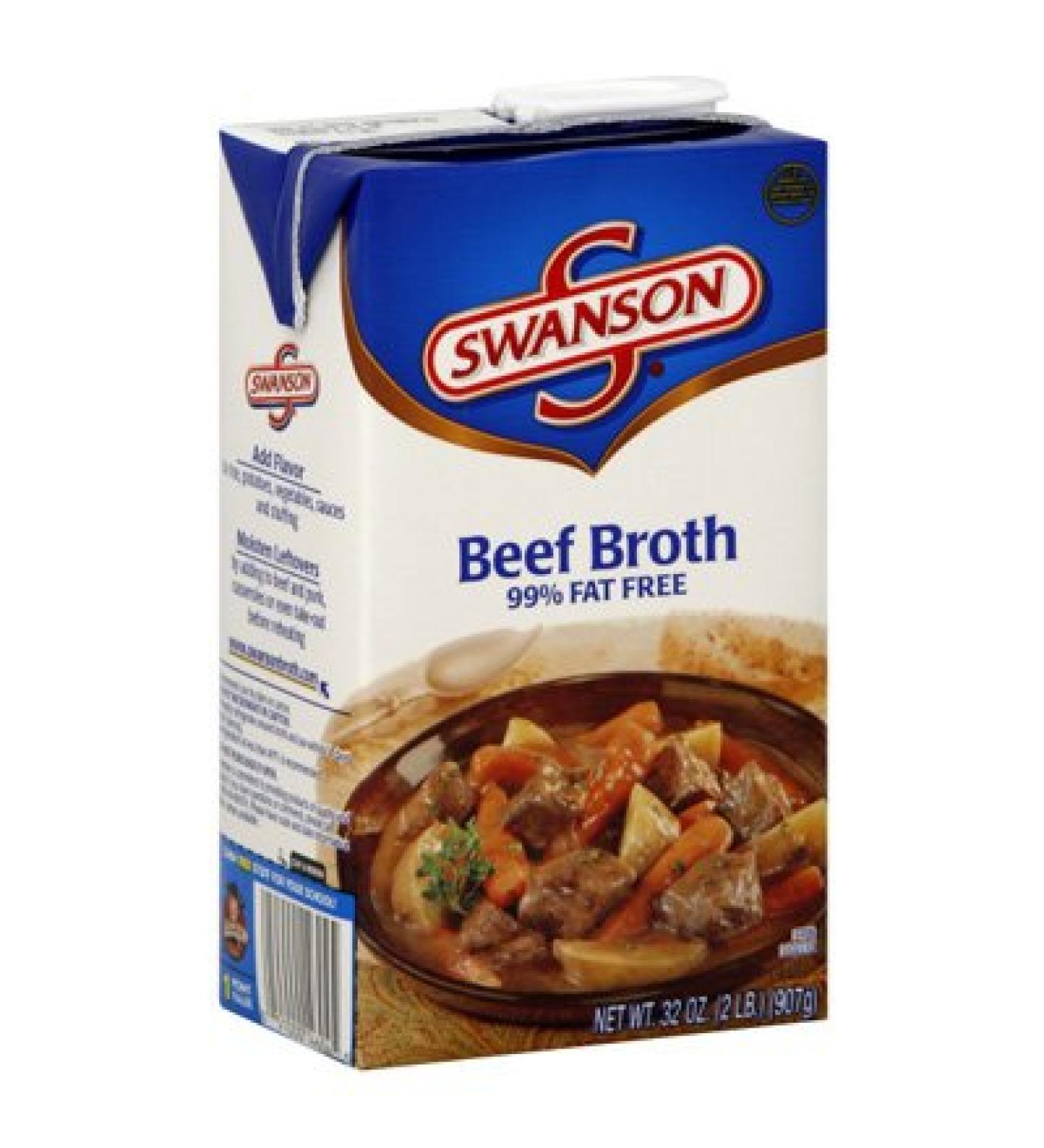 SWANSON BEEF BROTH 32oz 3pack