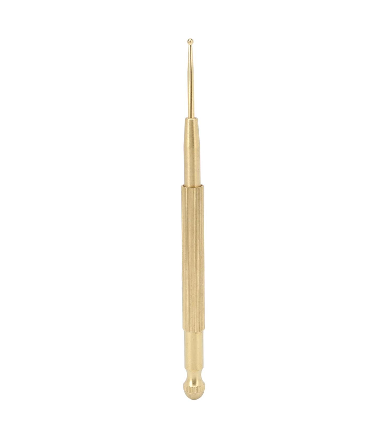 Double Head Ear Acupuncture Pen | Pain Relief & Reflex Zone Massage | Comfortable Handle for Easy Use - Buy Online on SooperMarket.com
