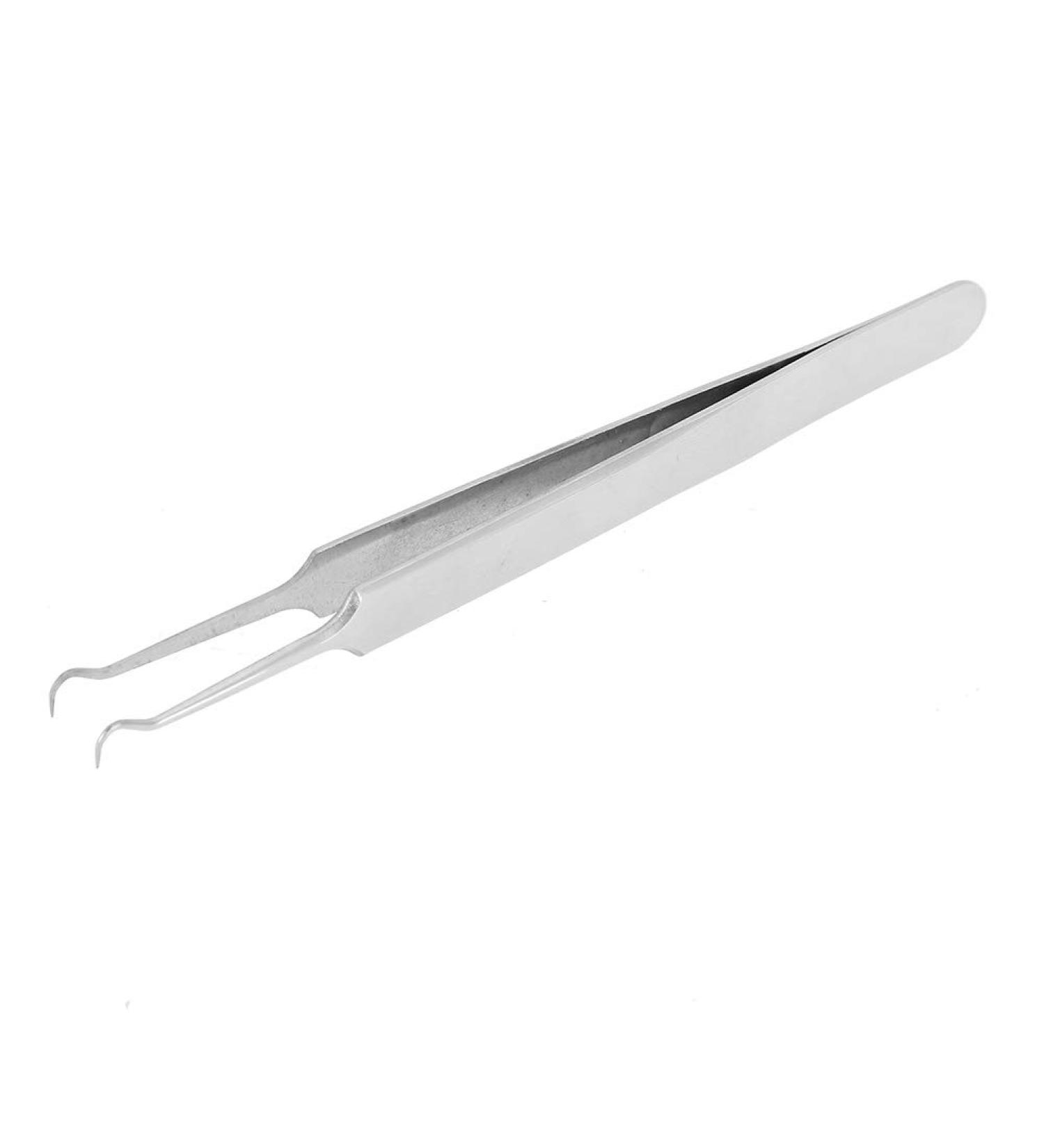 Blackhead Tweezers - Curved Stainless Steel Pimple Extractor & Facial Care Tool for Clear Skin - Buy Online on SooperMarket.com