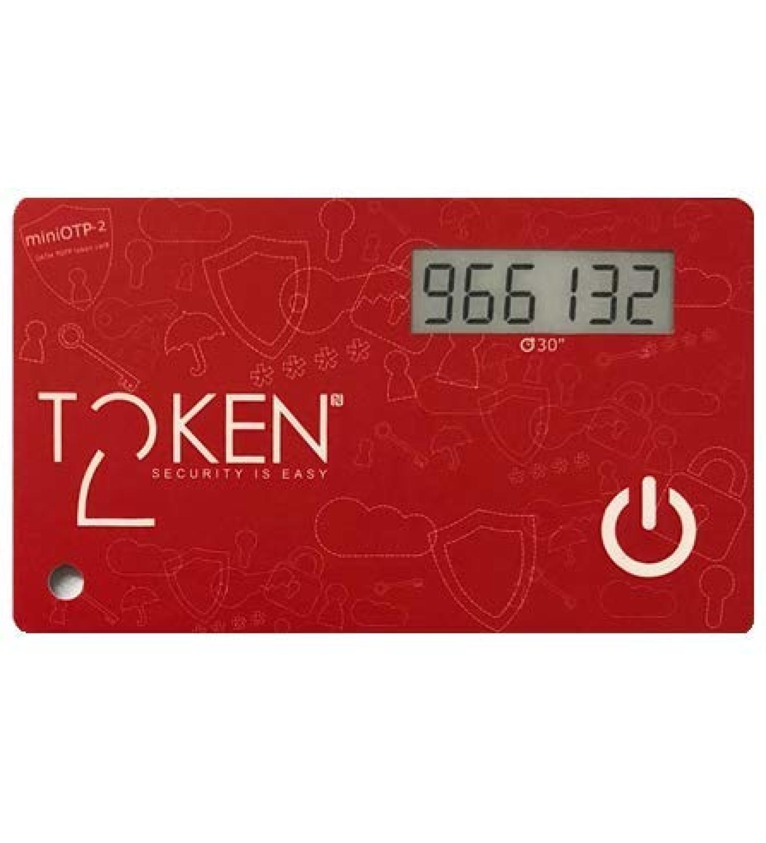 Token2 miniOTP-2-i programmable Two-Factor Security Token with time sync
