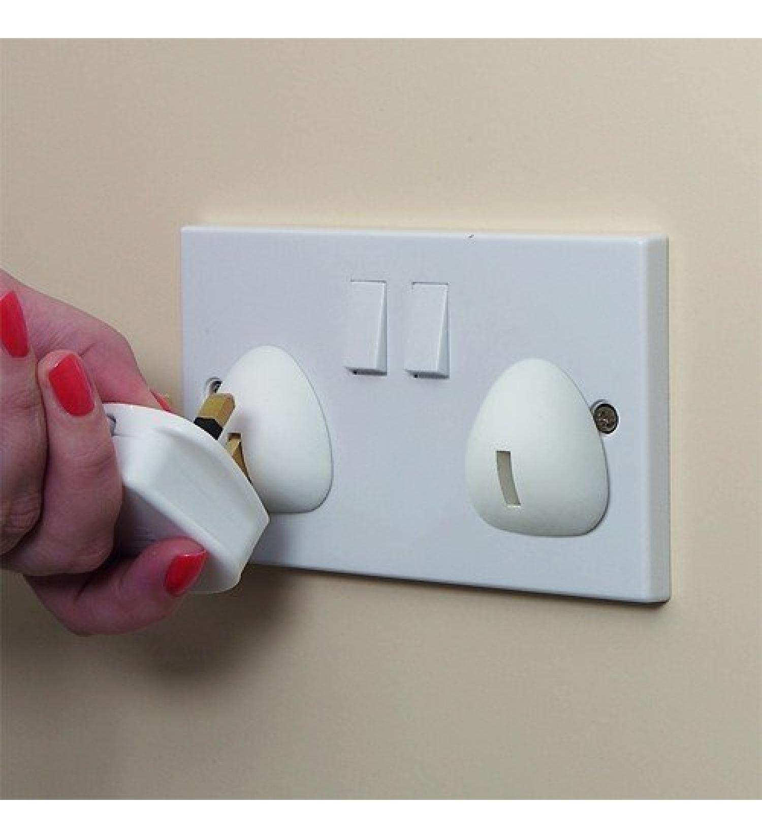 Clippasafe UK Plug Socket Covers (24 Pack) - Childproof Safety Outlet Protectors - Buy Online on SooperMarket.com