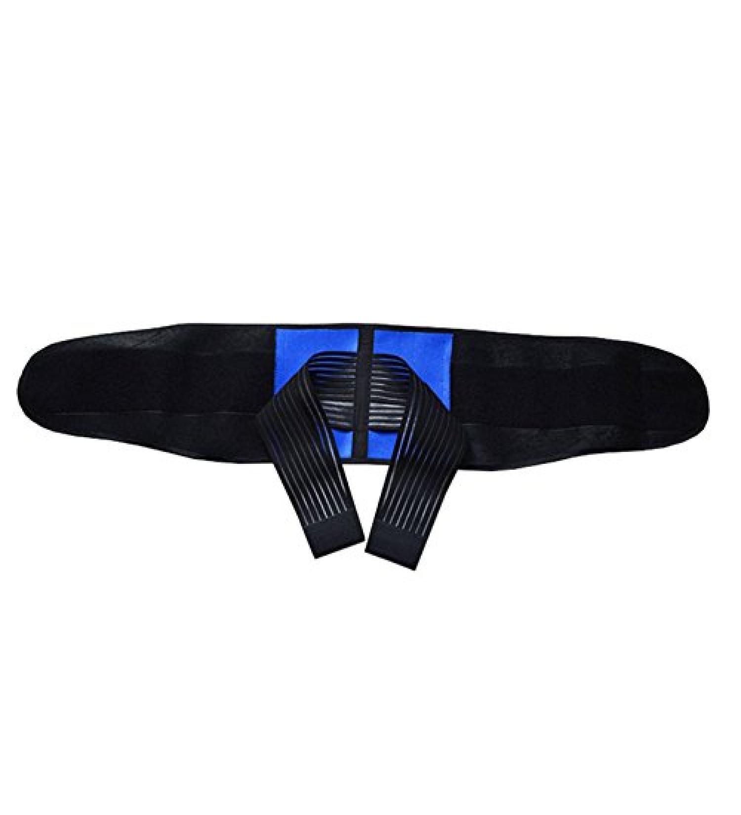 Jalzdieod Unisex Back Support Belt Elastic Brace Support Lumbar Posture Correction L - Buy Online on SooperMarket.com