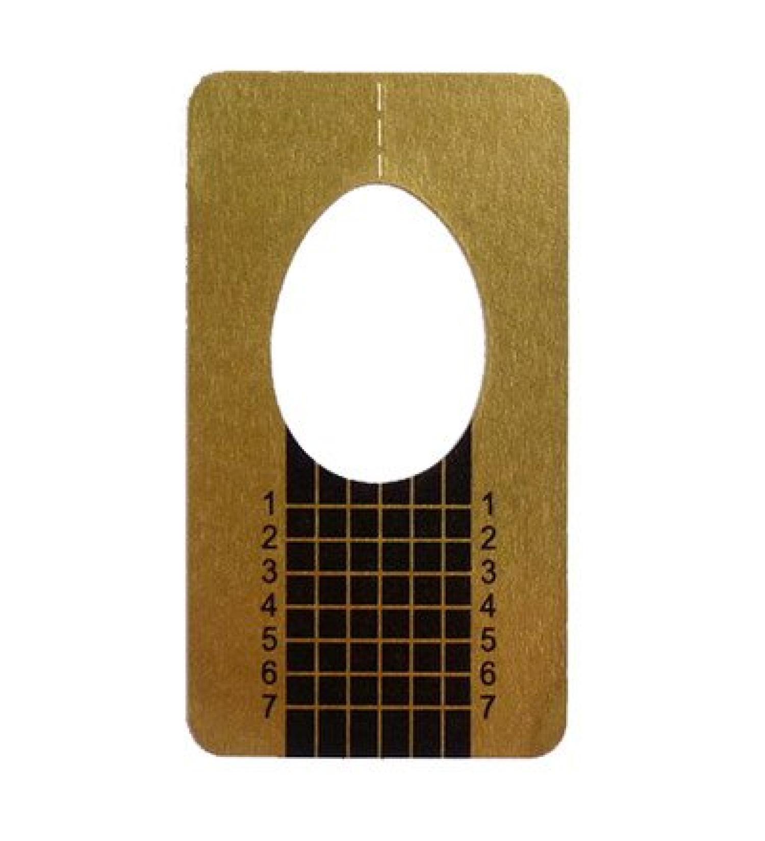 Magic Items Modelling Stencils 50 GOLD GEL Acrylic Nail Art