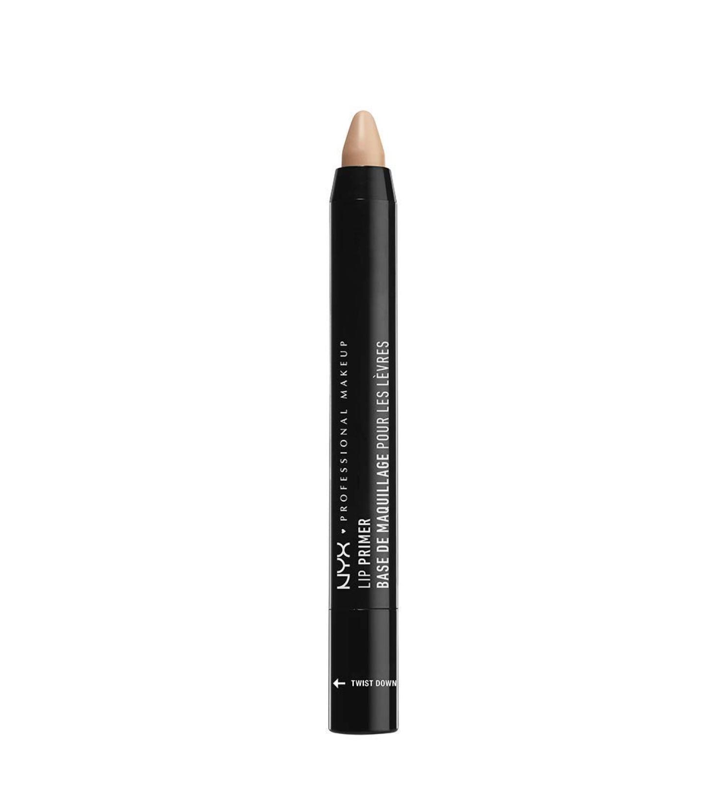 NYX Lip Primer - Deep Nude 0.10 oz | Professional Makeup Base for Long-lasting Lipstick | Pack of 1 - Buy Online on SooperMarket.com