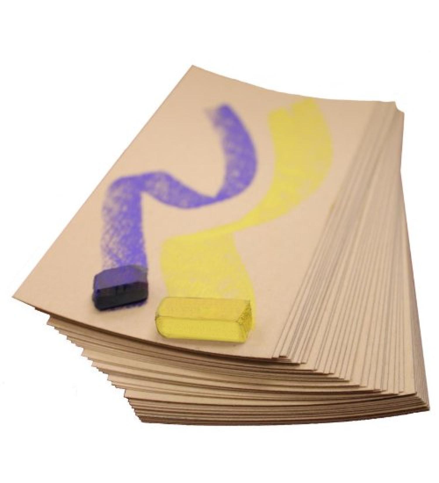Uart Sanded Pastel Paper M-148932 9-Inch/12-Inch No.500 Grade Paper 10-Pack