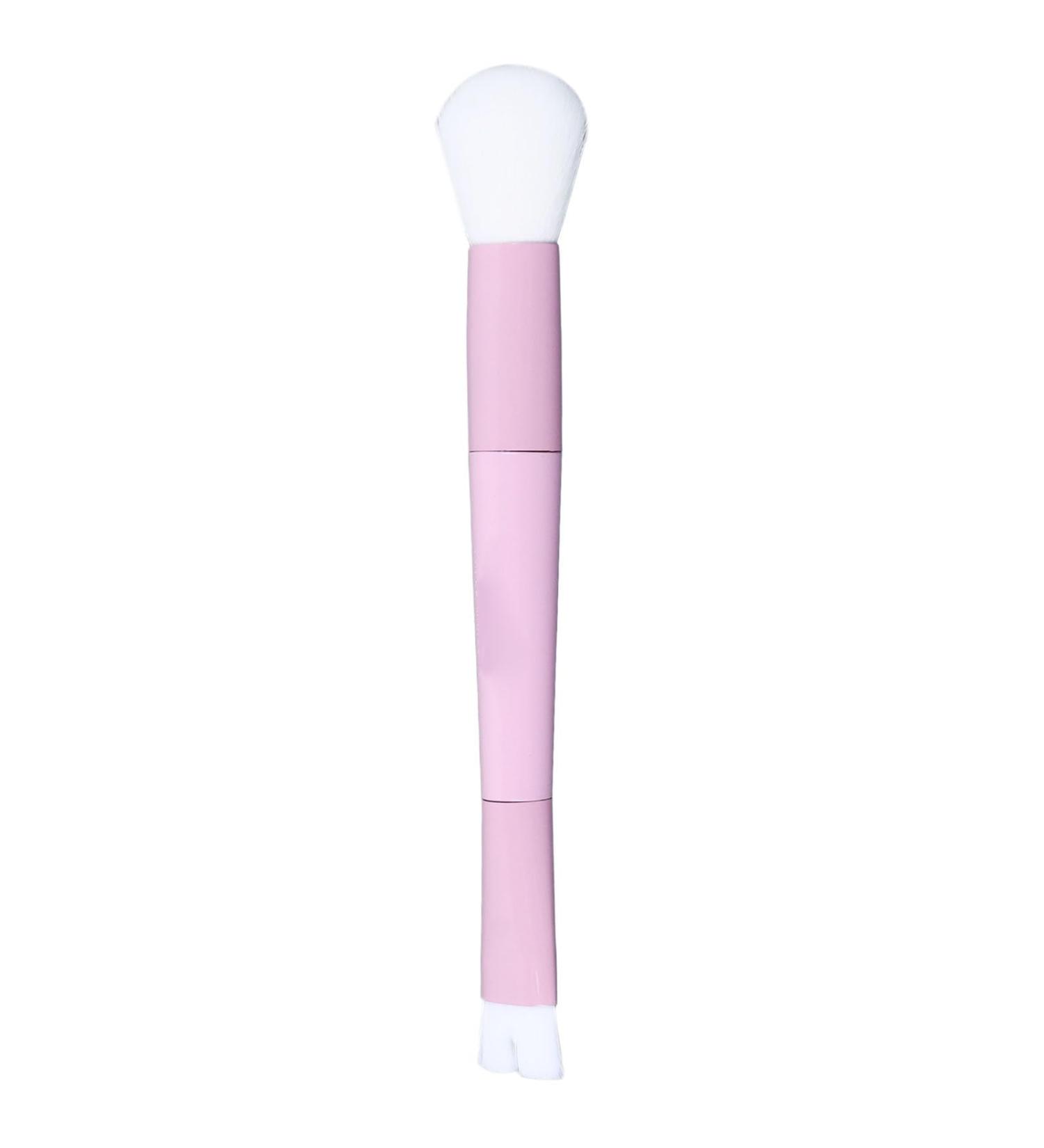 Nose Contour U Shaped Makeup Brush | 2 in 1 Soft Dual End Sculpting Brush - International Shipping Available - Buy Online on SooperMarket.com
