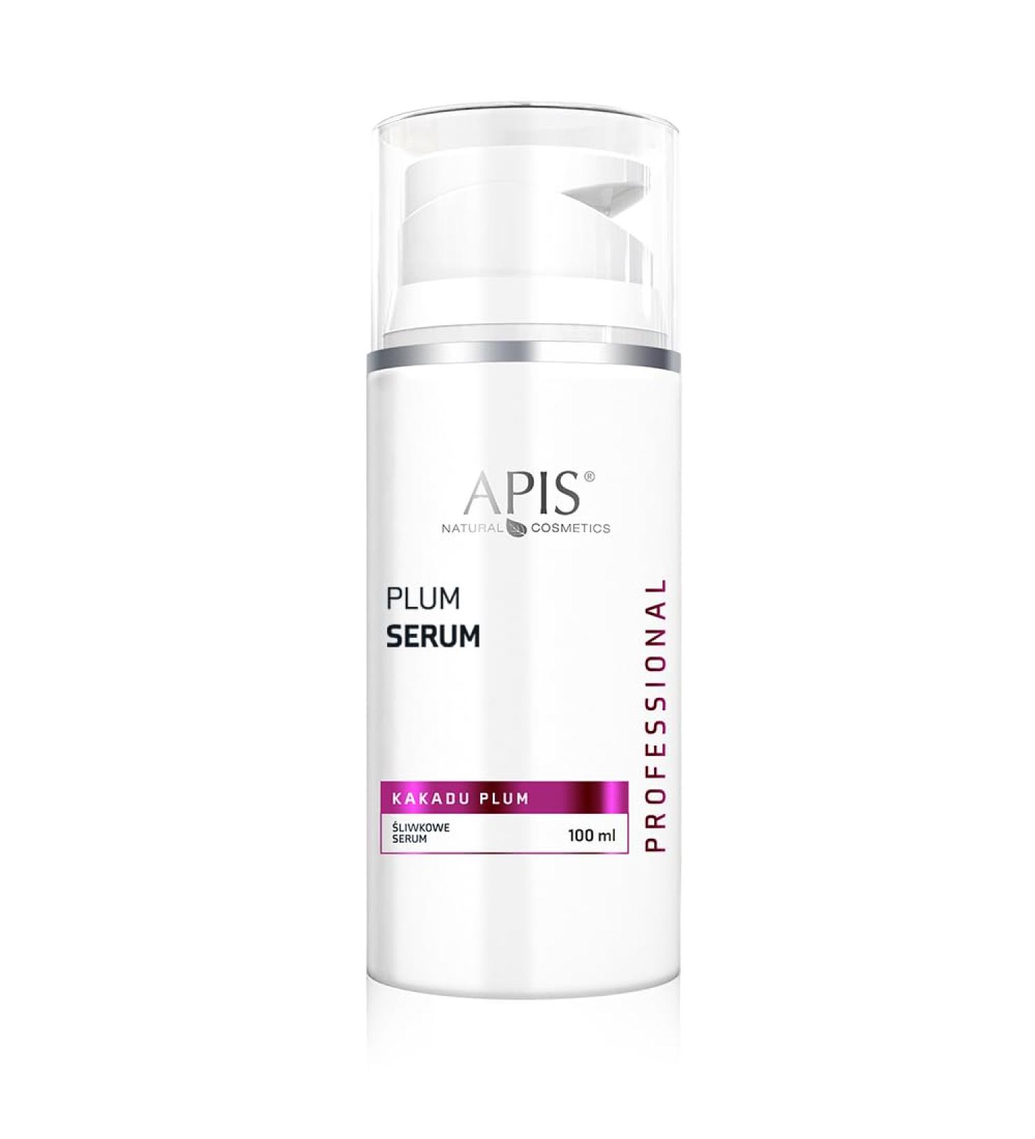 APIS KAKADU Plum Serum with Chia Seeds Hyaluronic Acid and Goji - Berries | Facial Care Multivitamin - Bomb | 100 ml - Buy Online on SooperMarket.com