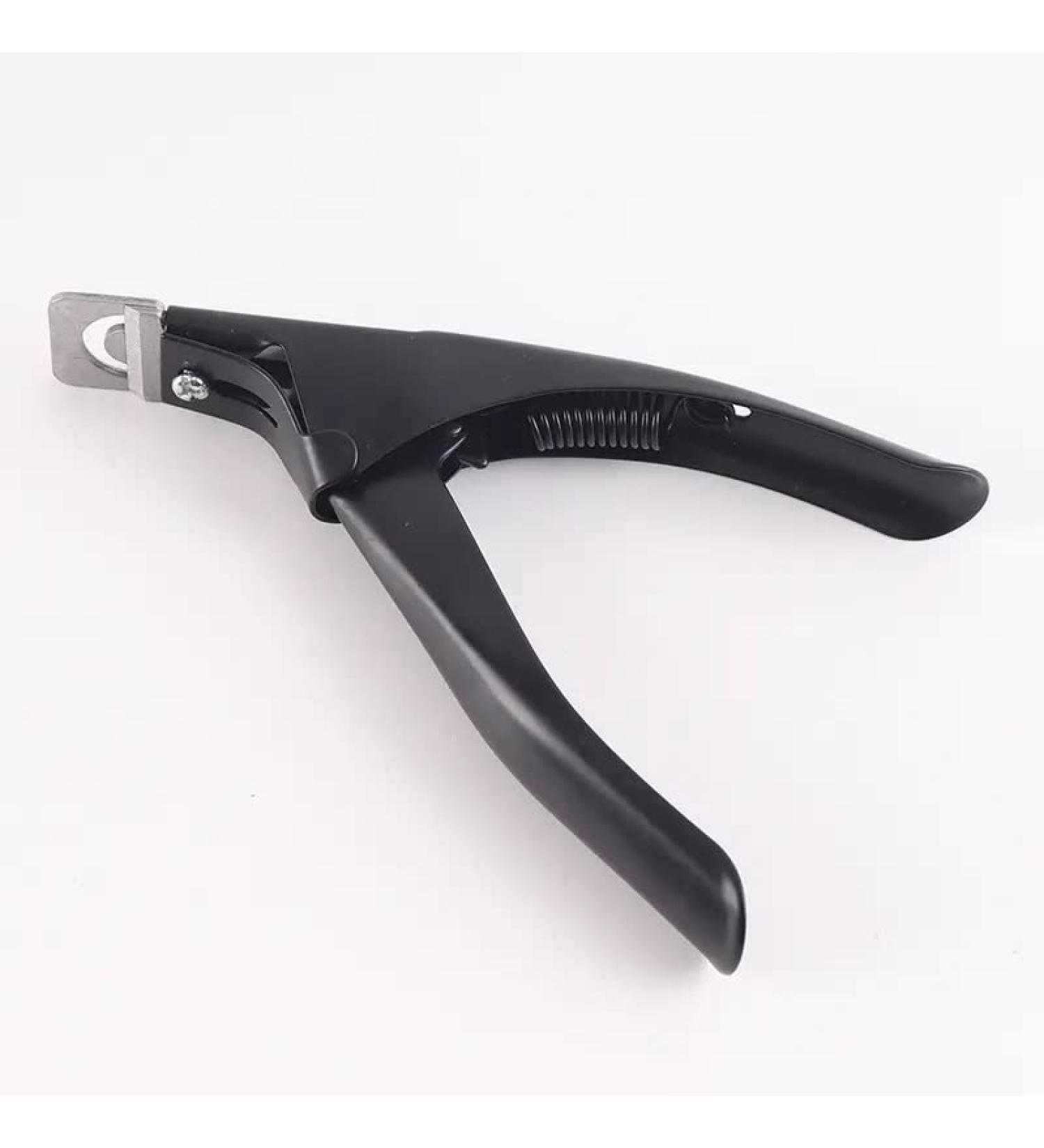 Professional False Nail Tip Cutter for Gel Nails - Black - Buy Online on SooperMarket.com