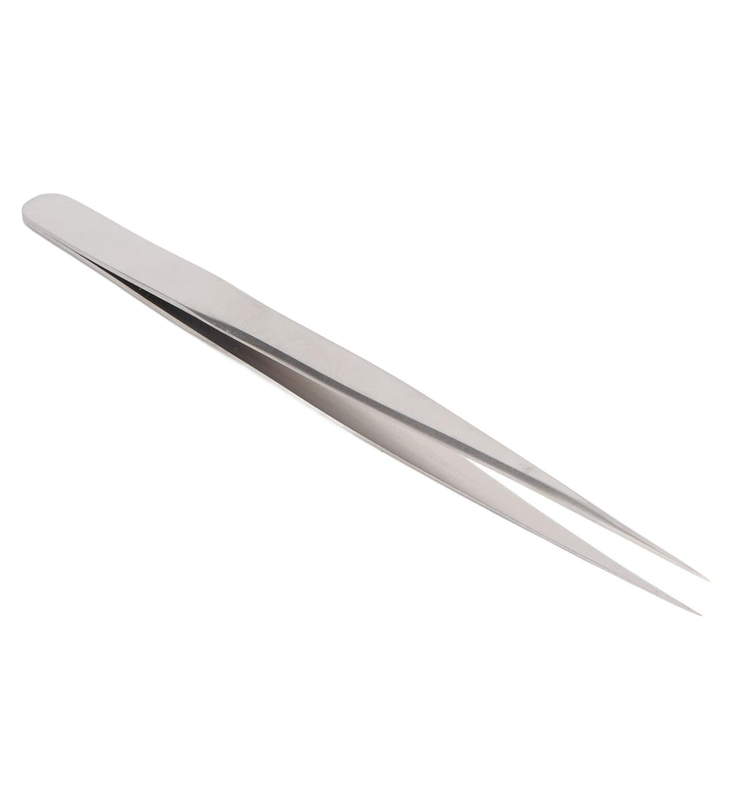Eyelash Extension Tweezers - Stainless Steel Precision Grafting & Blooming Straight Tweezers for Accurate Application - Buy Online on SooperMarket.com