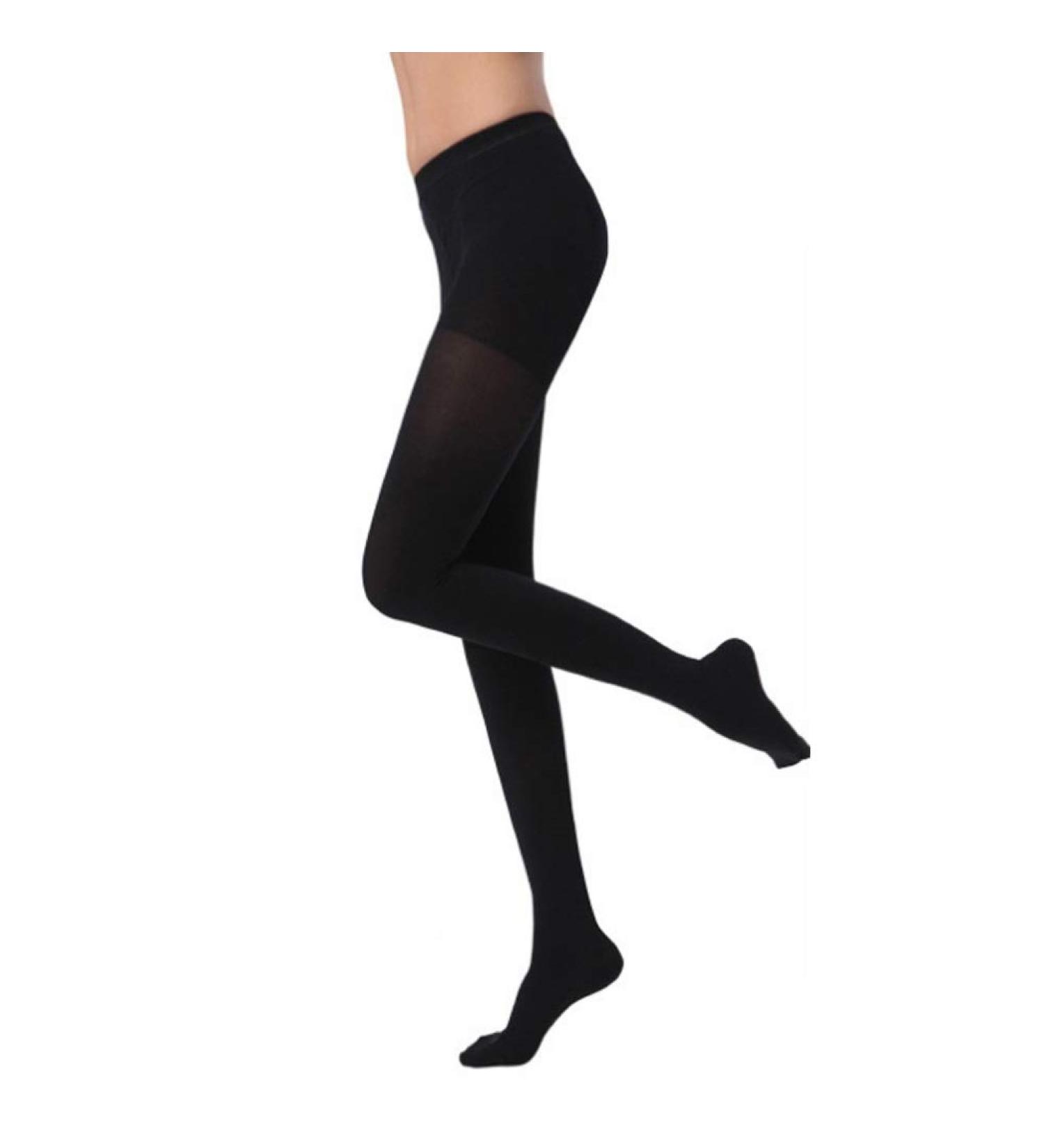Solomi Thigh High Compression Stockings - Medium Black for Pain Relief | 4 Sizes Available | International Shipping - Buy Online on SooperMarket.com