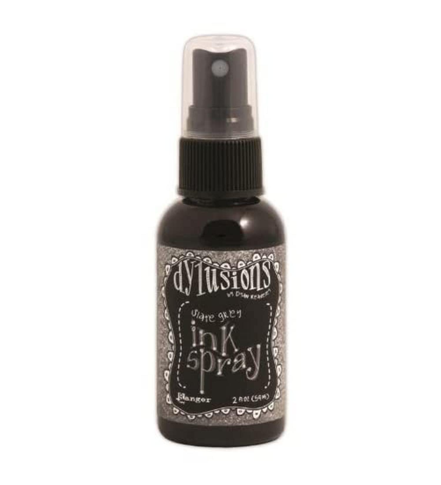 Ranger Dyan Reaveley's Dylusions Collection Ink Spray, 2-Ounce, Slate Gray